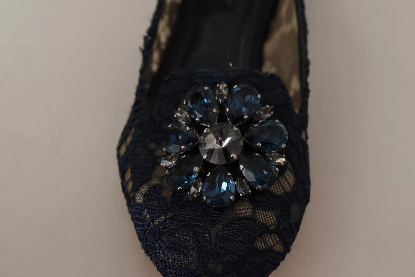 Dolce & Gabbana Blue Ballet Flats for Women detail view