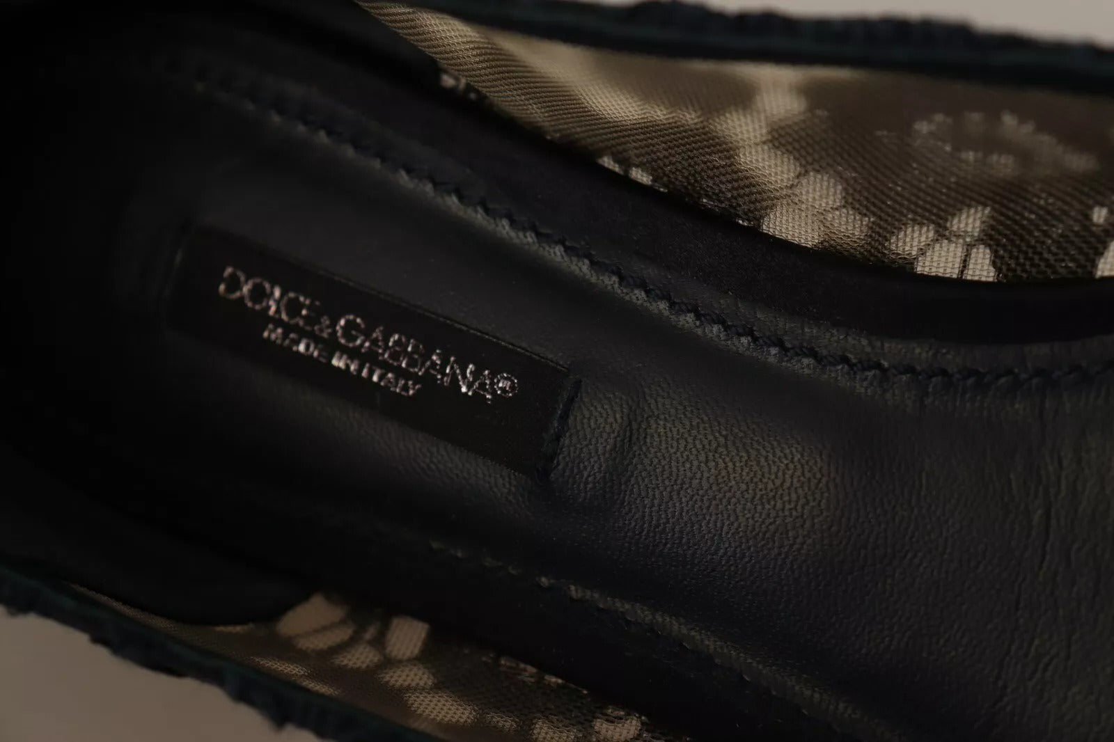 Dolce & Gabbana Blue Ballet Flats for Women additional view