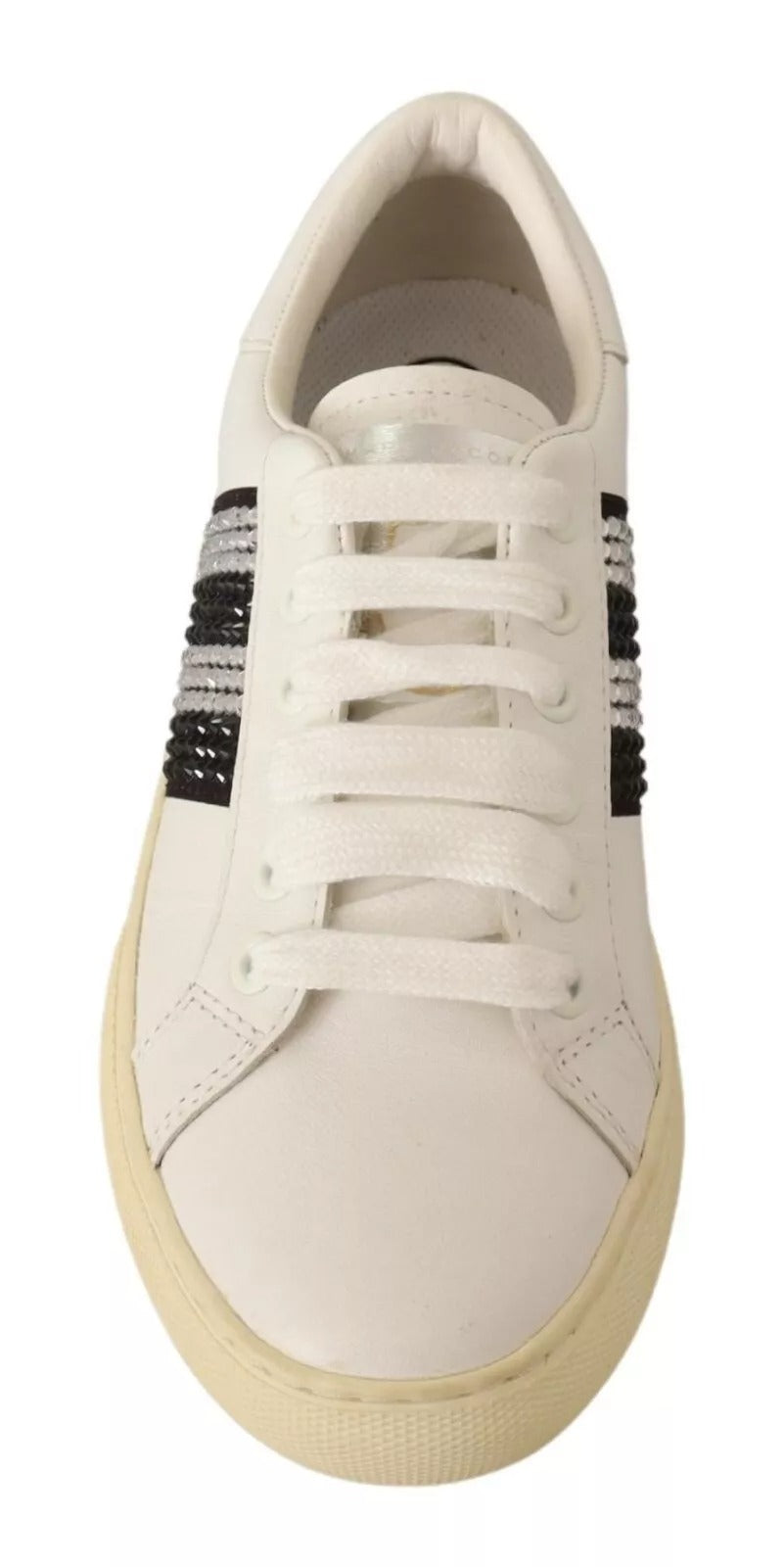 Marc Jacobs White Low Top Sneakers for Women detail view