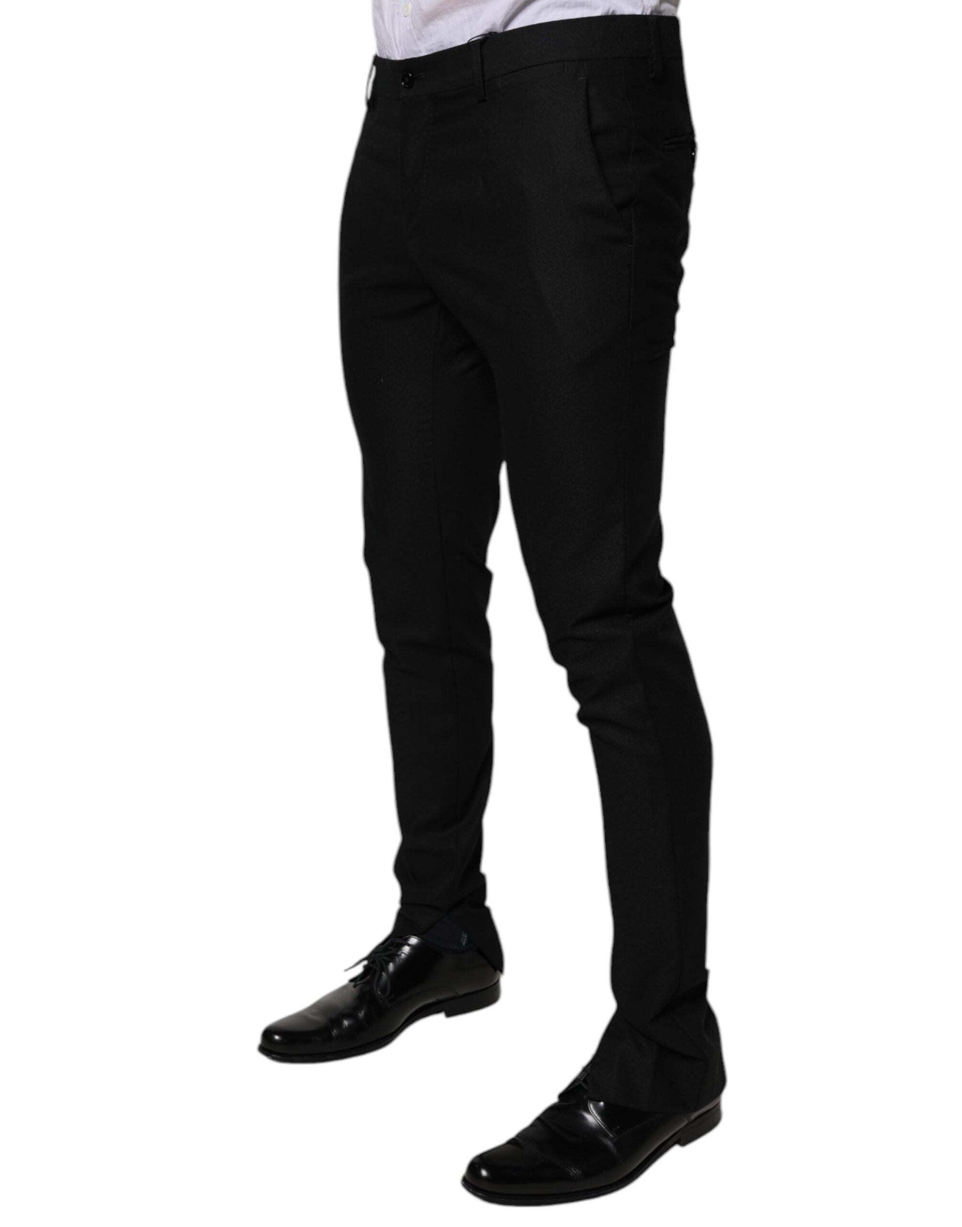 Dolce & Gabbana Black Dress Pants for Men detail view