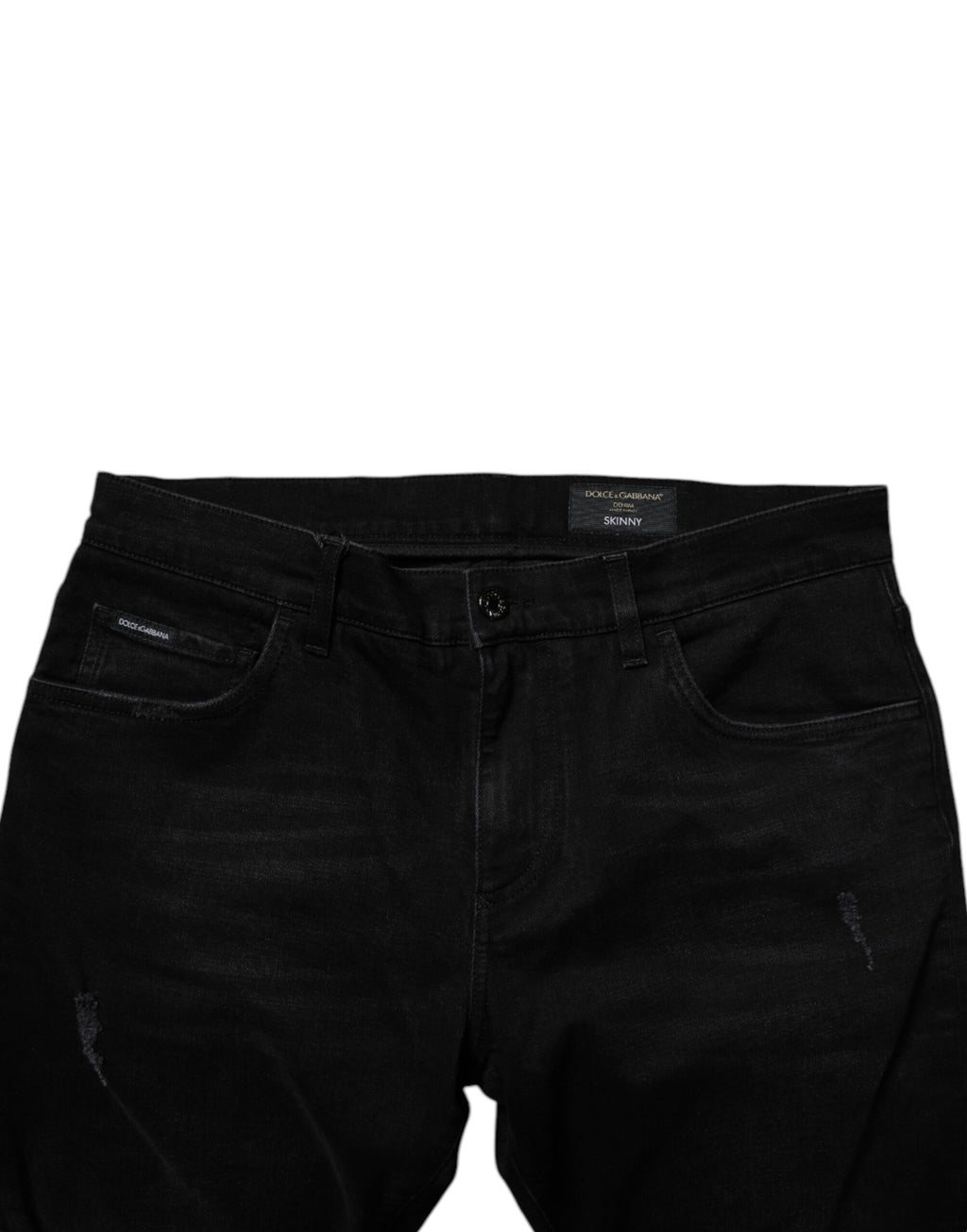 Dolce & Gabbana Black Skinny Jeans for Men additional view