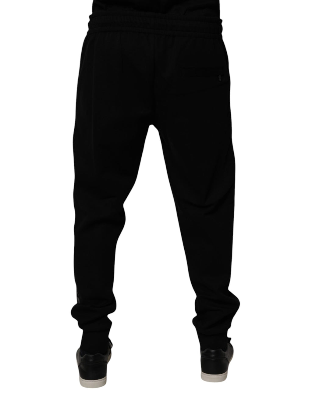 Dolce & Gabbana Black Athletic Pants for Men side view