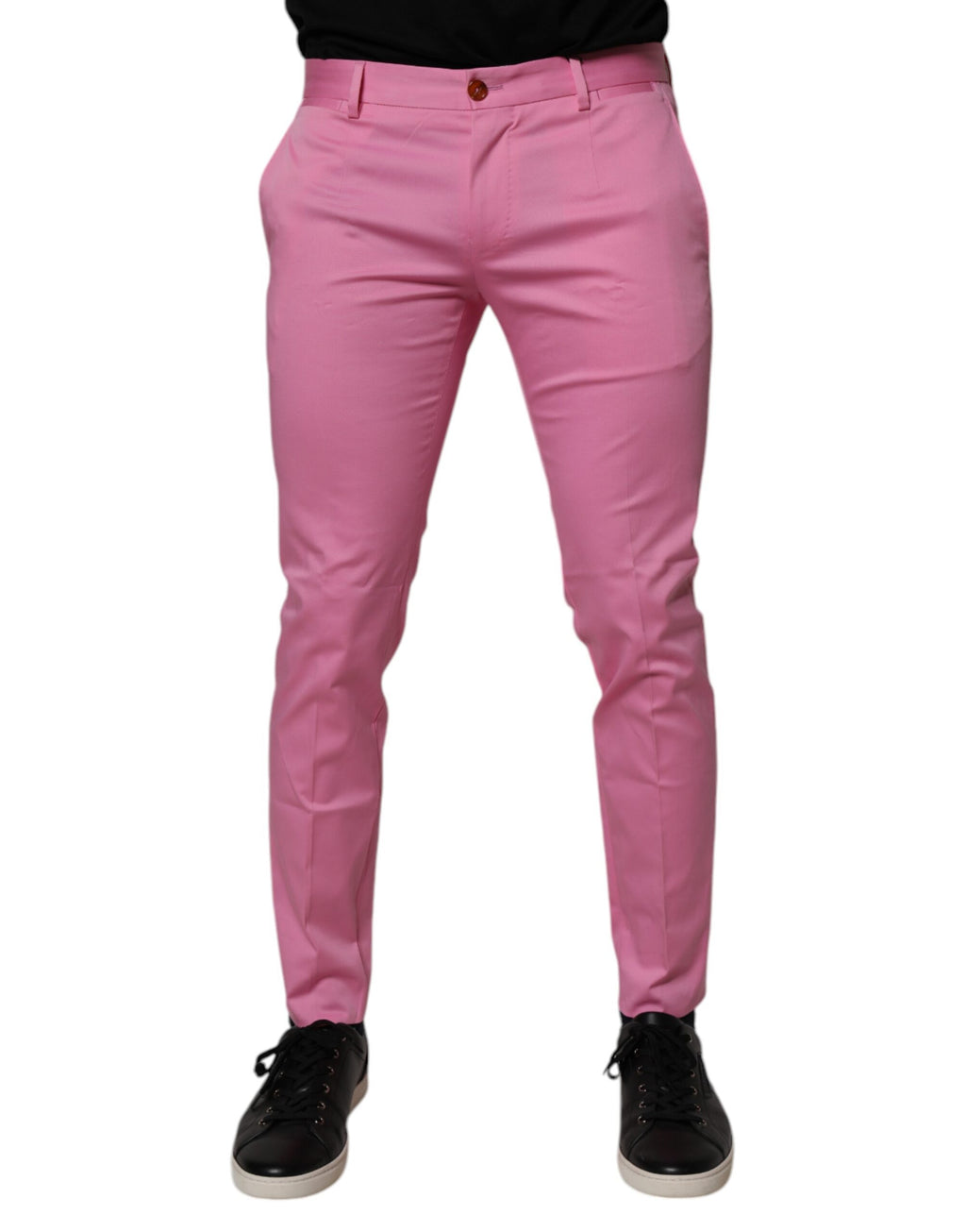 Dolce & Gabbana Pink Dress Pants for Men