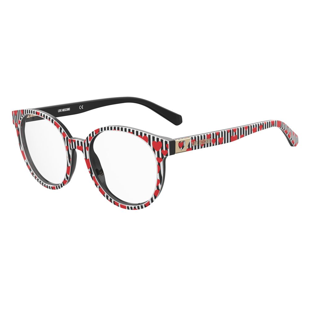 Love Moschino Black Glasses Frames for Women