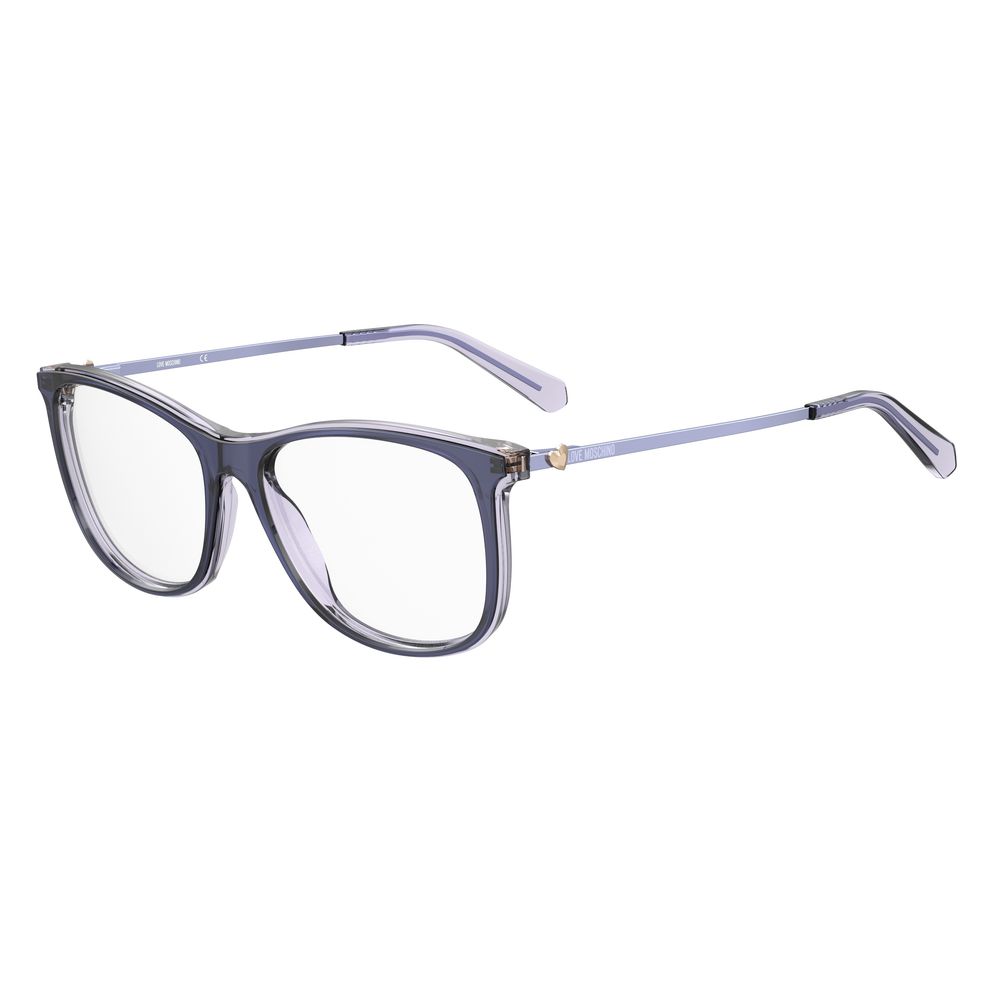 Love Moschino Purple Glasses Frames for Women