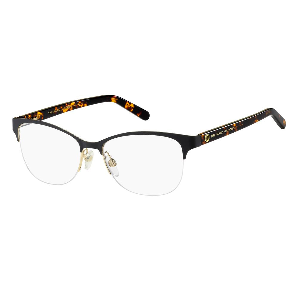 Lunettes (monture) en métal noir Marc Jacobs
