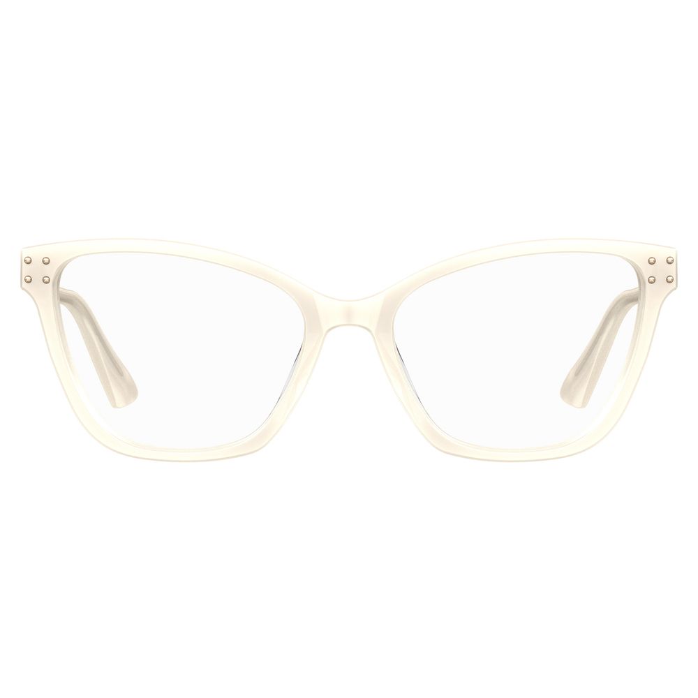 Moschino White Glasses Frames for Women alternate view
