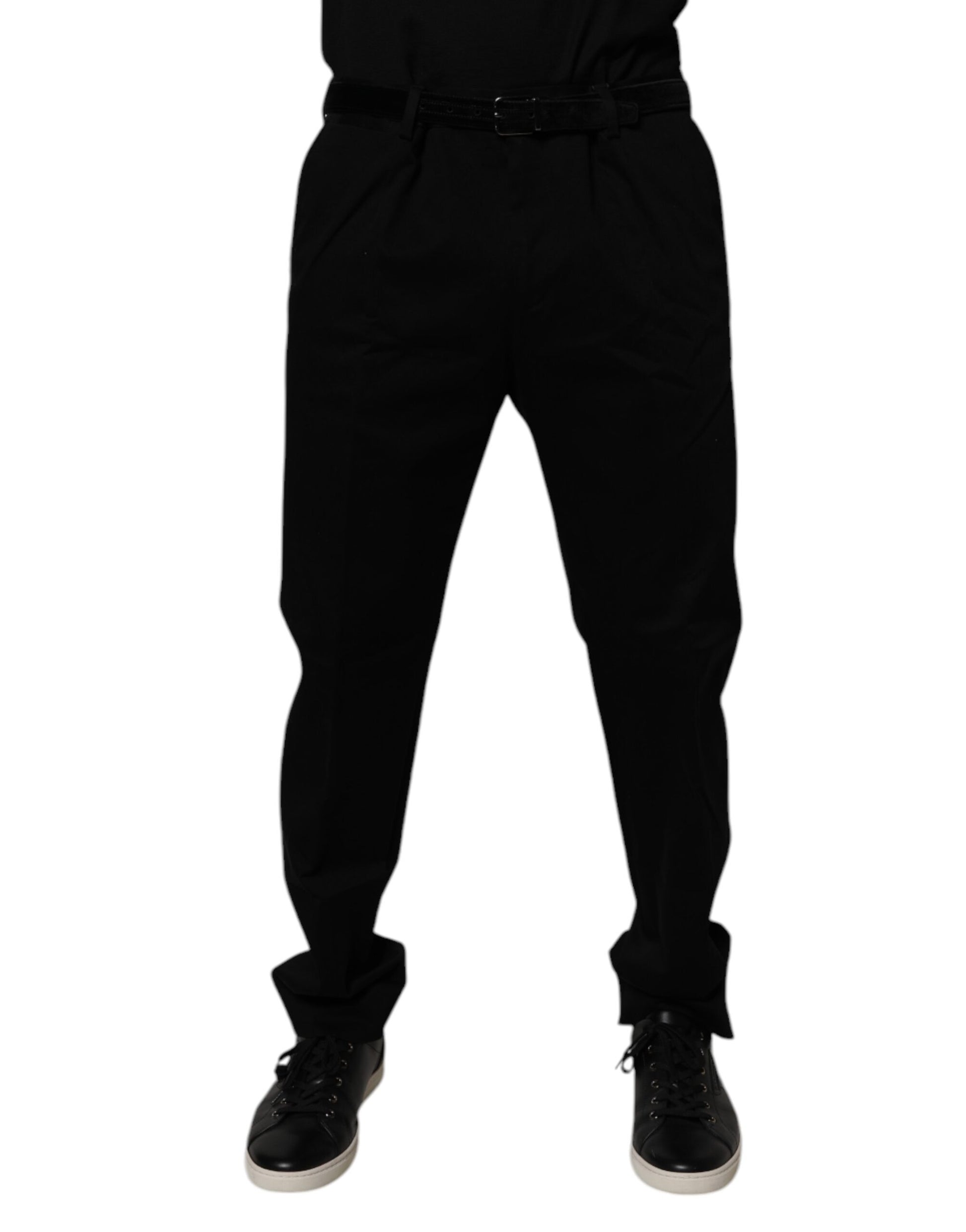 Dolce & Gabbana Black Dress Pants for Men