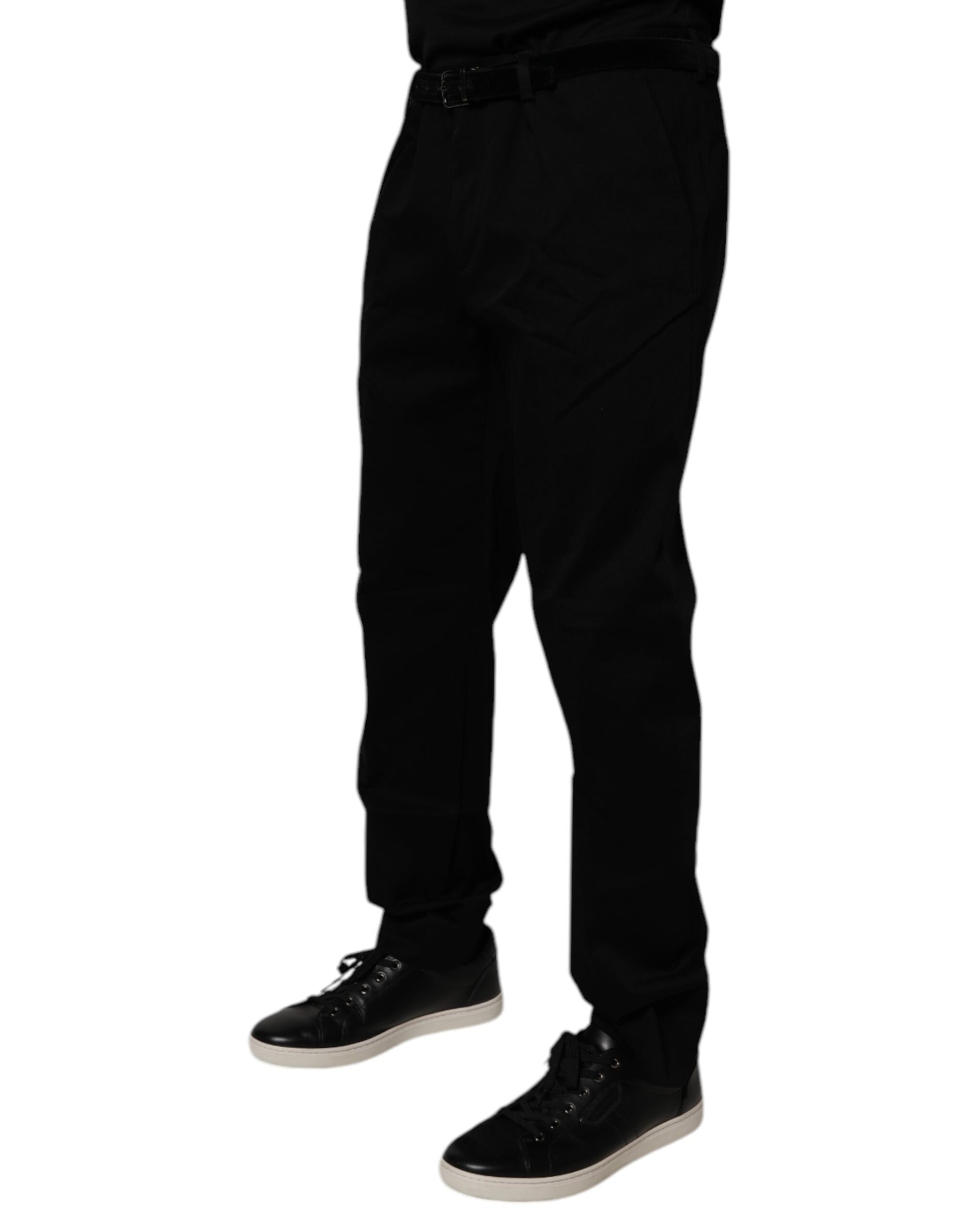 Dolce & Gabbana Black Dress Pants for Men detail view