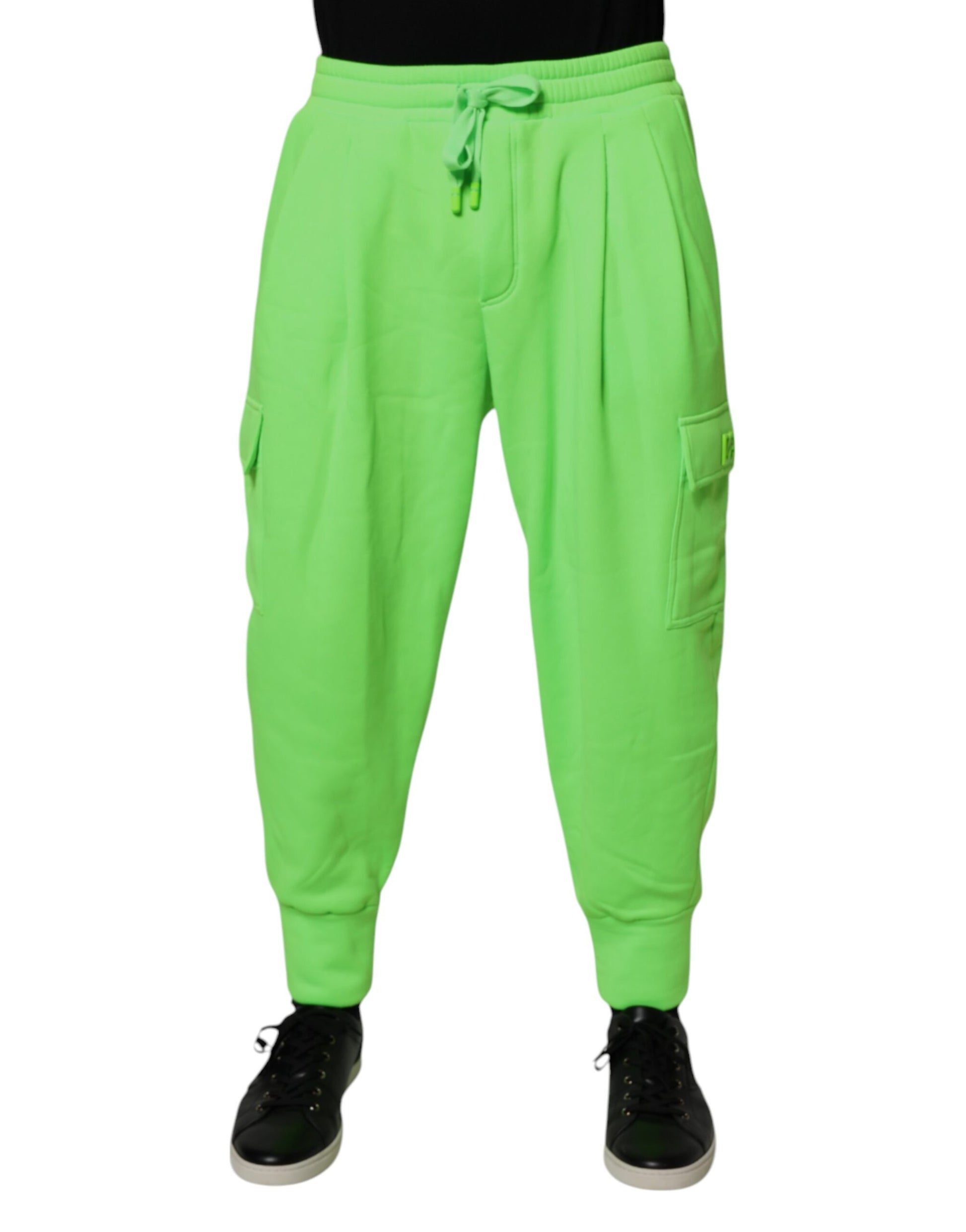 Dolce & Gabbana Green Athletic Pants for Men alternate view