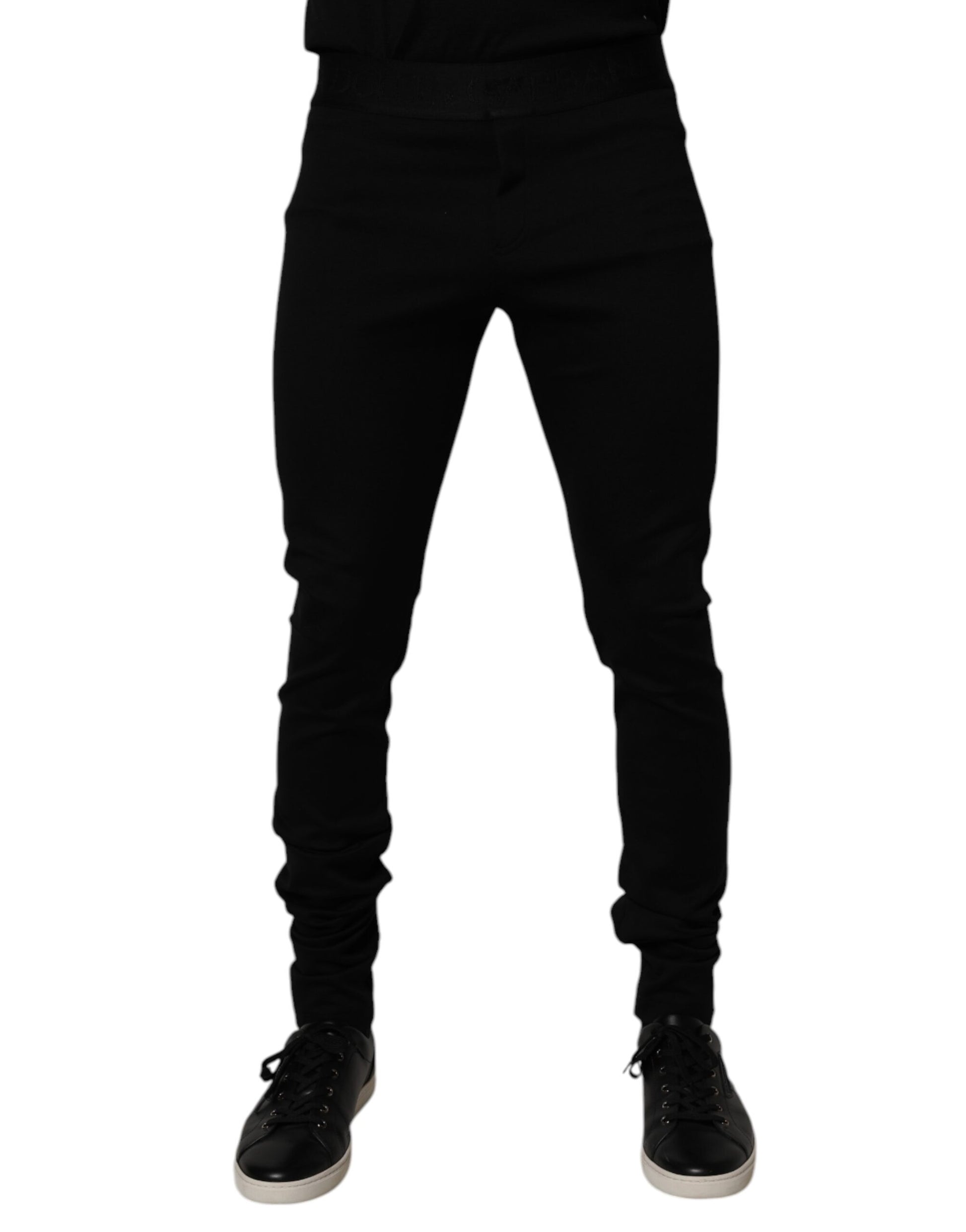 Dolce & Gabbana Black Athletic Pants for Men alternate view