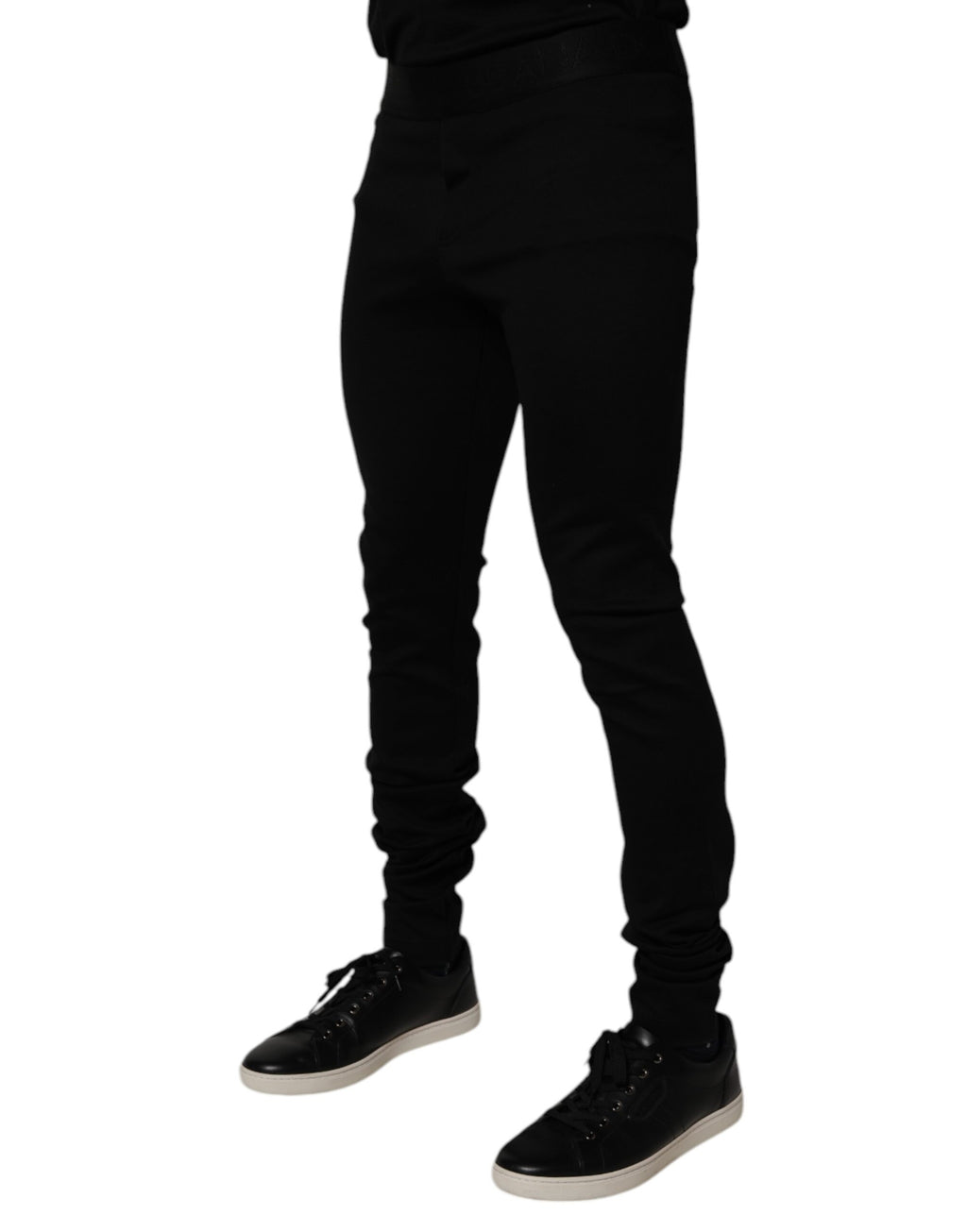 Dolce & Gabbana Black Athletic Pants for Men detail view