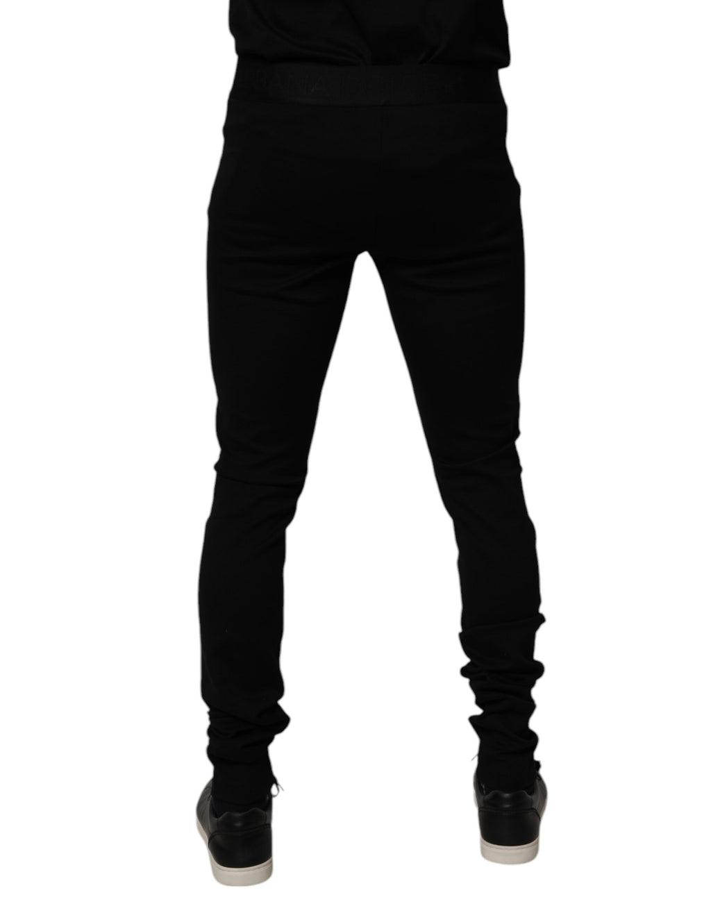 Dolce & Gabbana Black Athletic Pants for Men side view