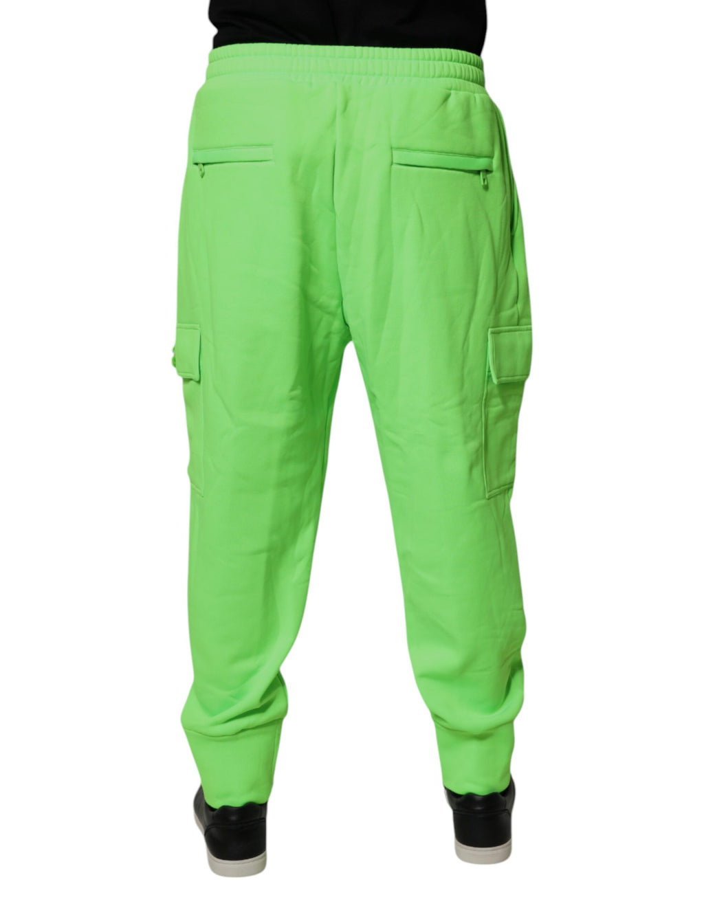 Dolce & Gabbana Green Athletic Pants for Men side view