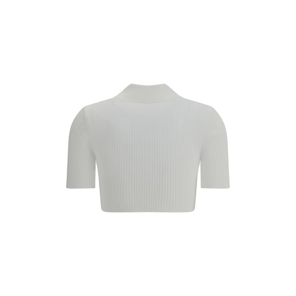 Kurzes Poloshirt von Courrèges