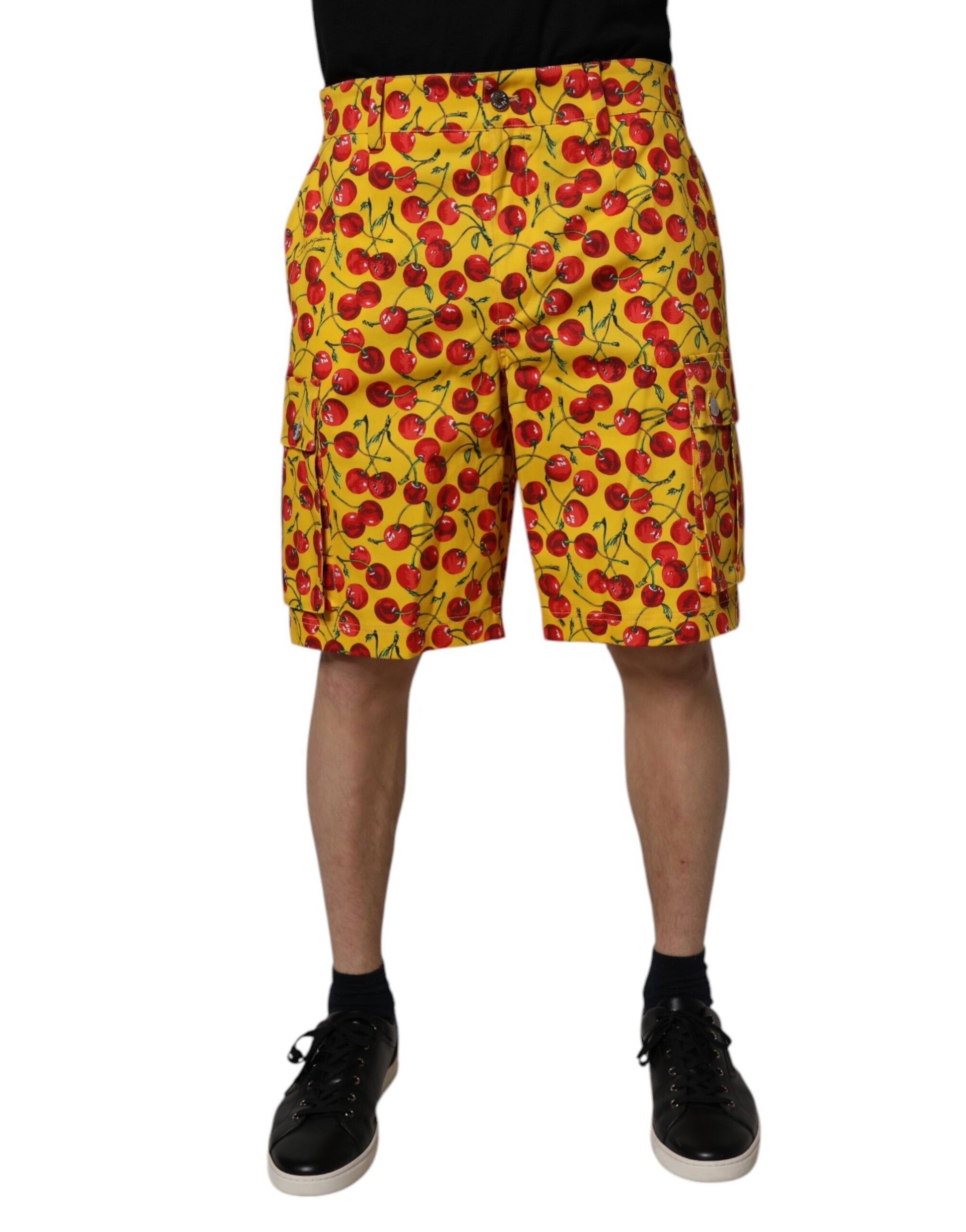 Dolce & Gabbana Yellow Bermuda for Men