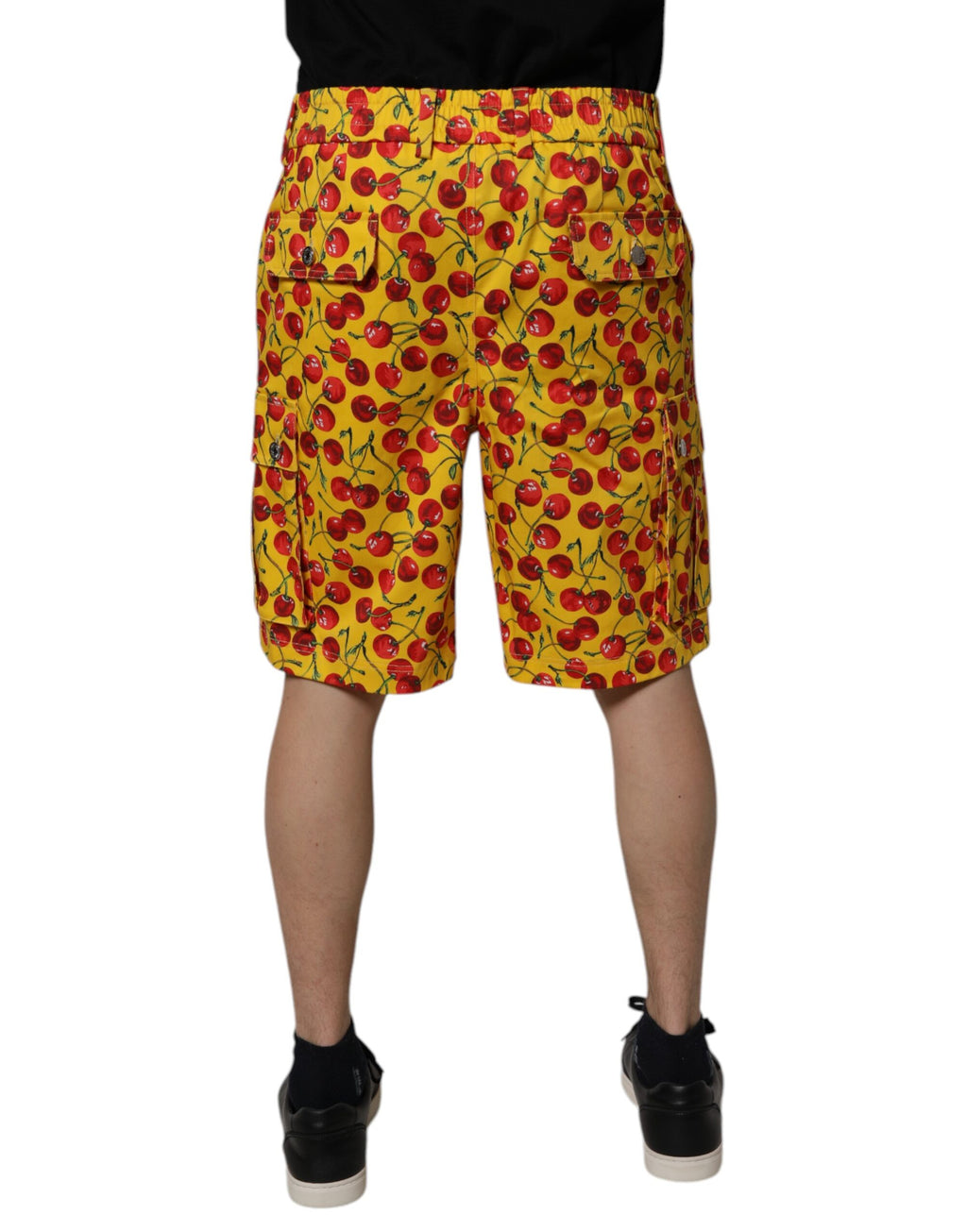 Dolce & Gabbana Yellow Bermuda for Men side view