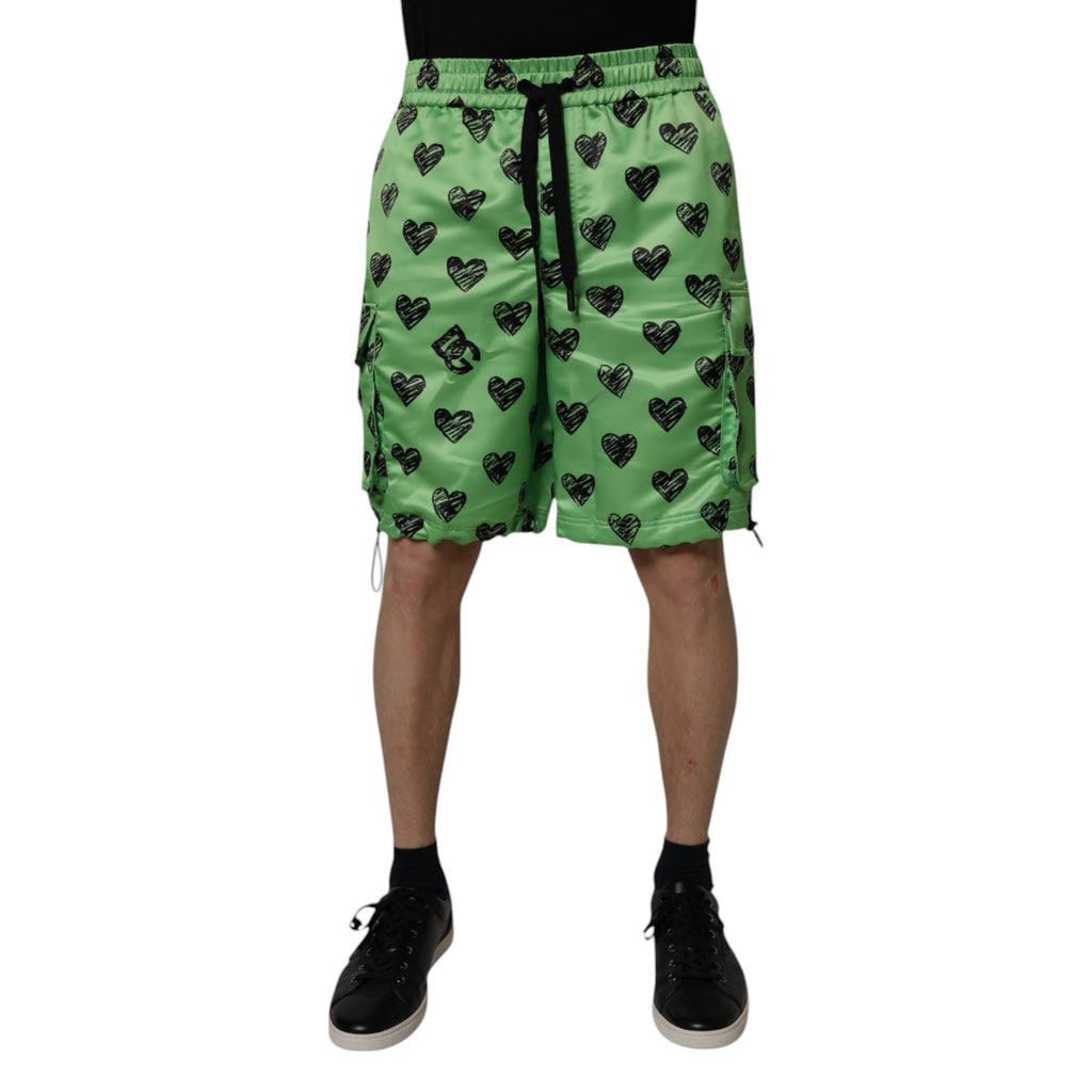 Dolce & Gabbana Green Bermuda for Men