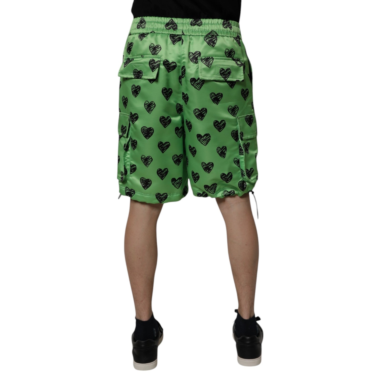 Dolce & Gabbana Green Bermuda for Men side view