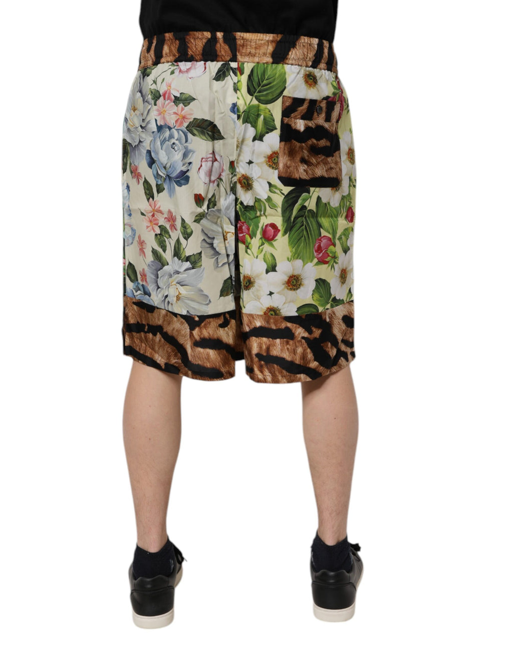 Short de bain Dolce & Gabbana multicolore à imprimé floral pour homme