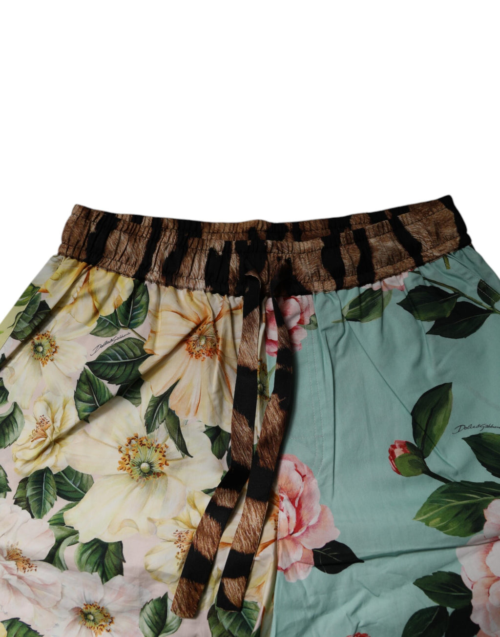 Short de bain Dolce & Gabbana multicolore à imprimé floral pour homme