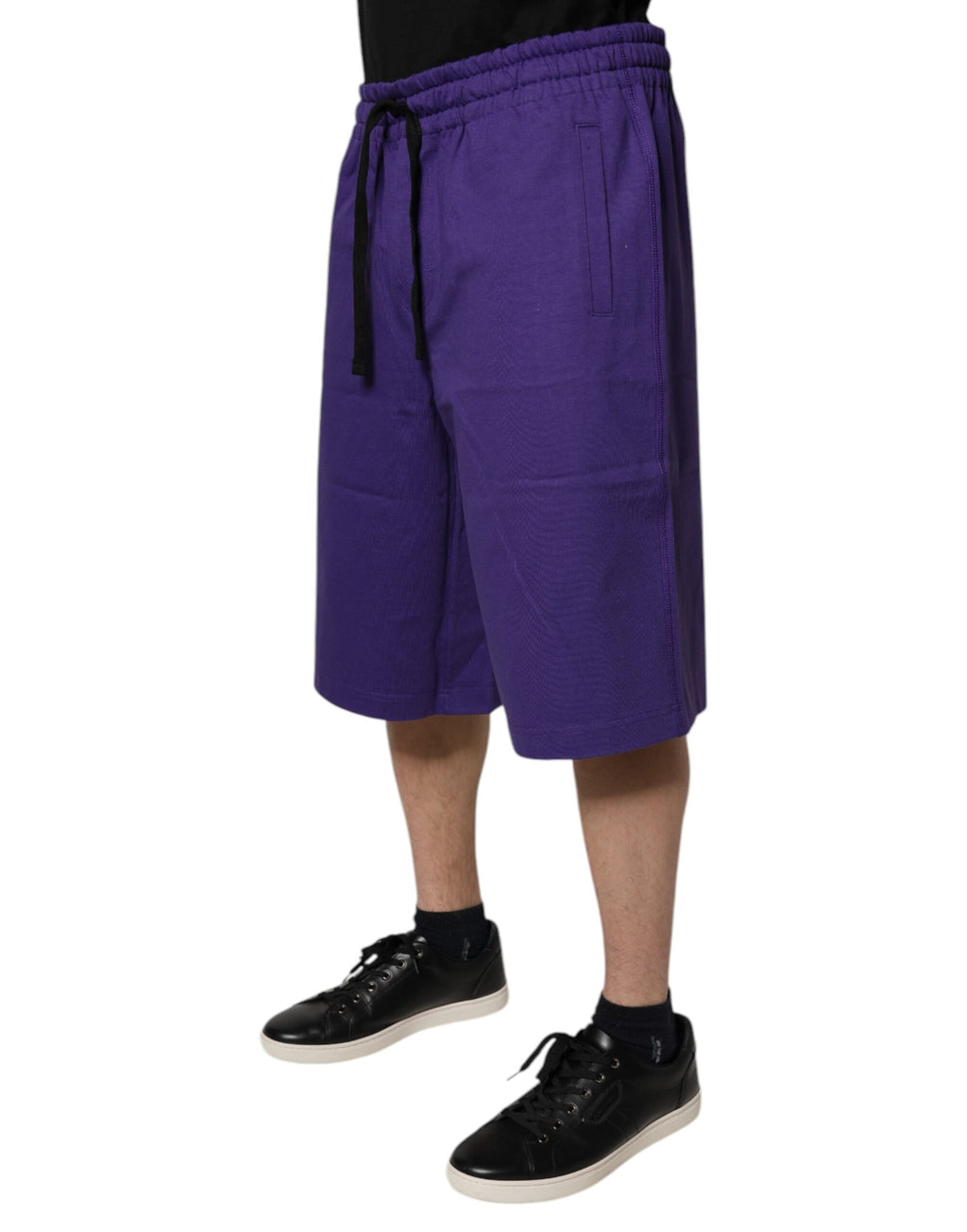 Dolce & Gabbana Purple Bermuda for Men detail view