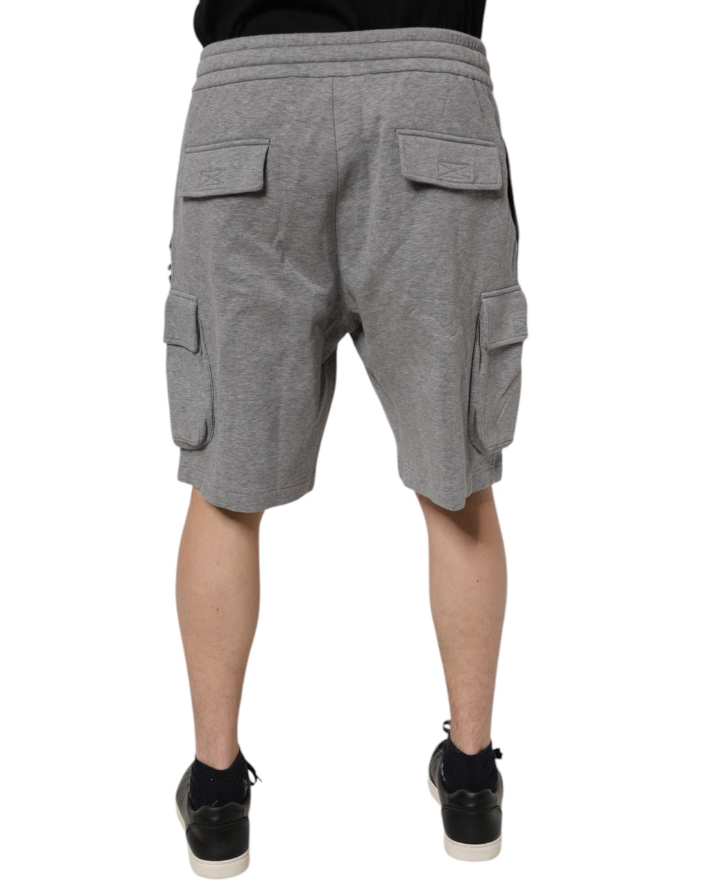 Dolce & Gabbana Grey Bermuda for Men side view