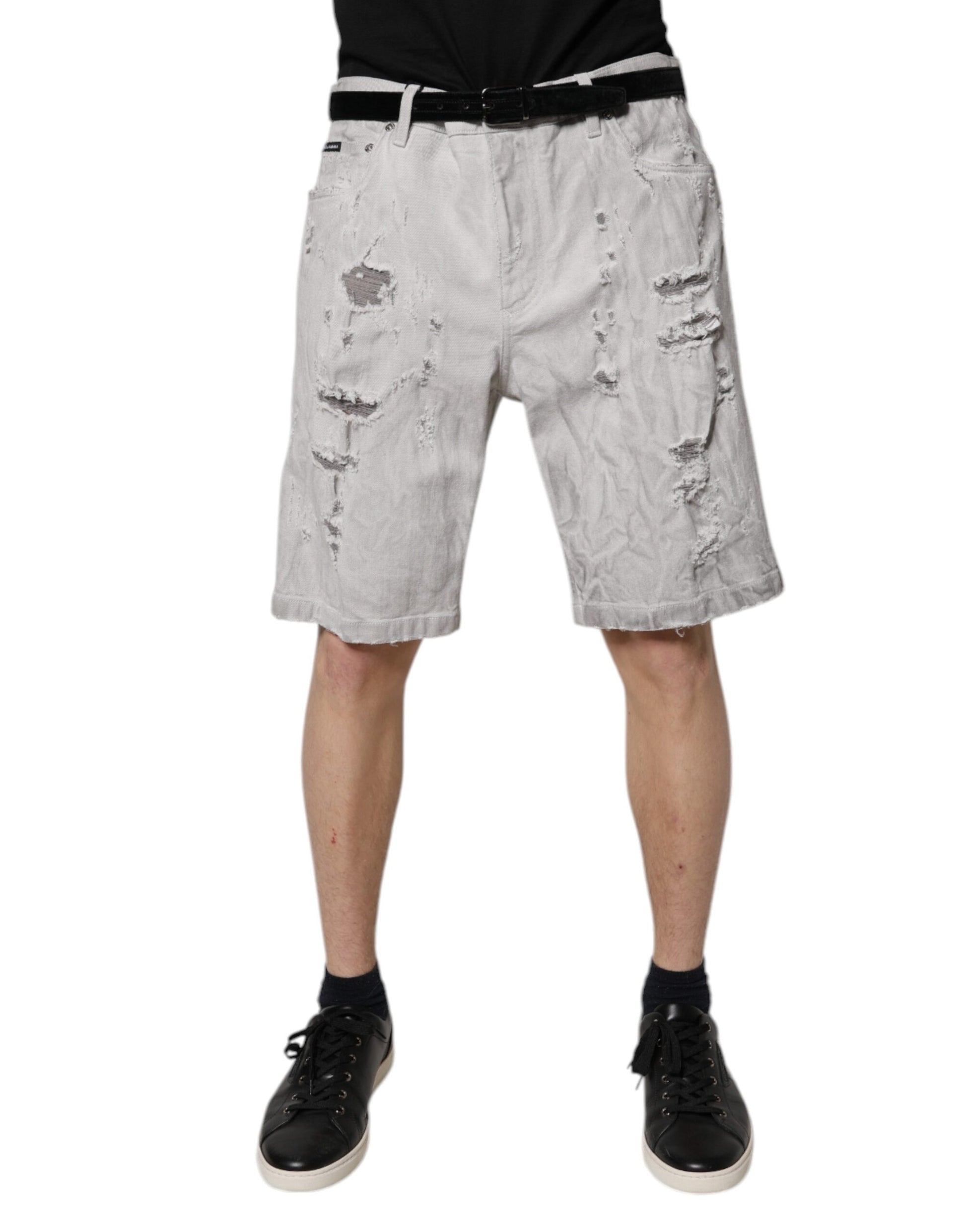 Dolce & Gabbana Grey Bermuda for Men