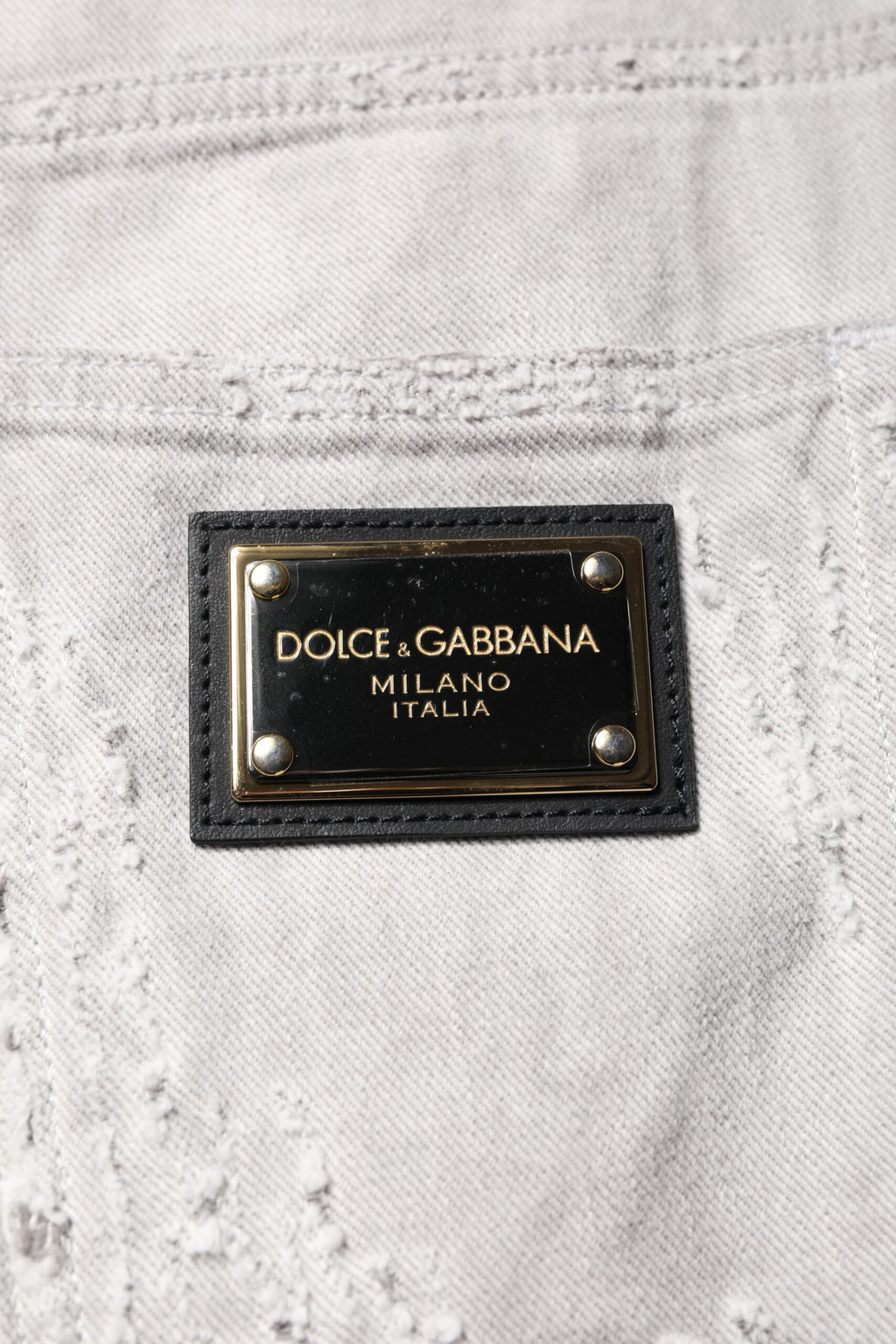 Dolce & Gabbana Grey Bermuda for Men additional view