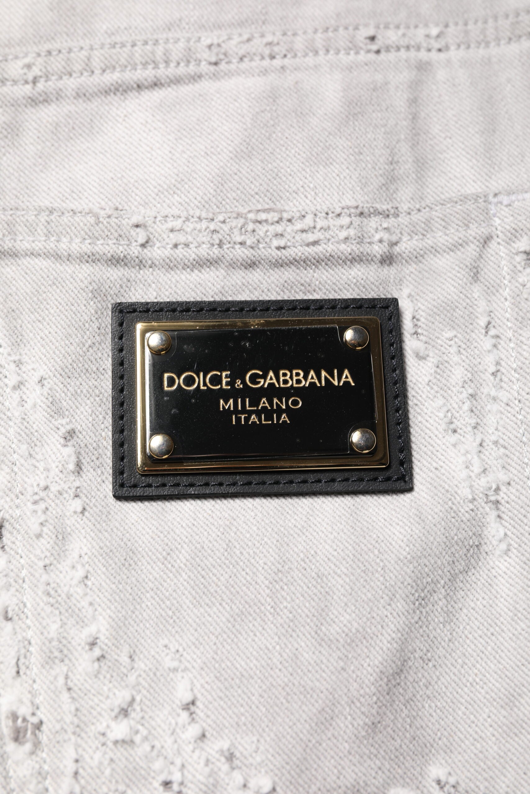 Dolce & Gabbana Grey Bermuda for Men additional view