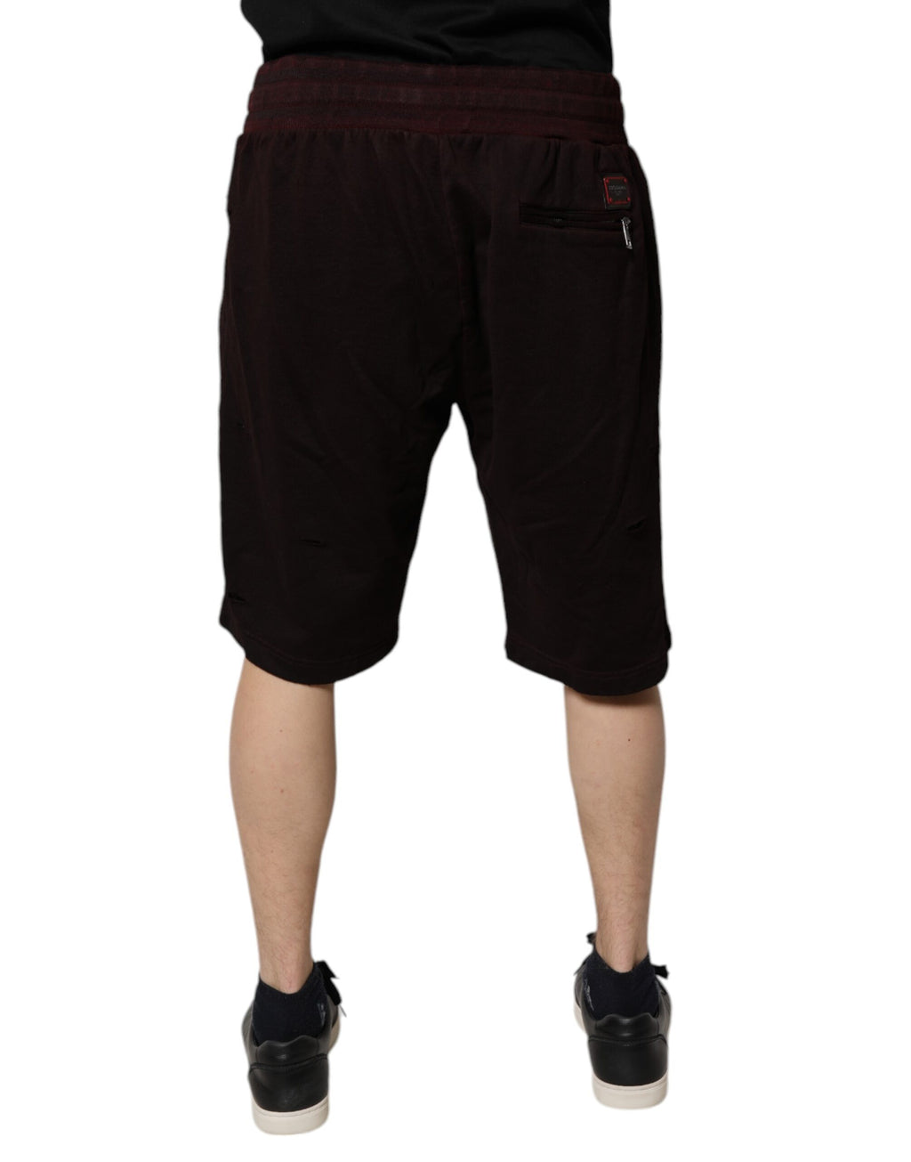 Dolce & Gabbana Red Bermuda for Men side view