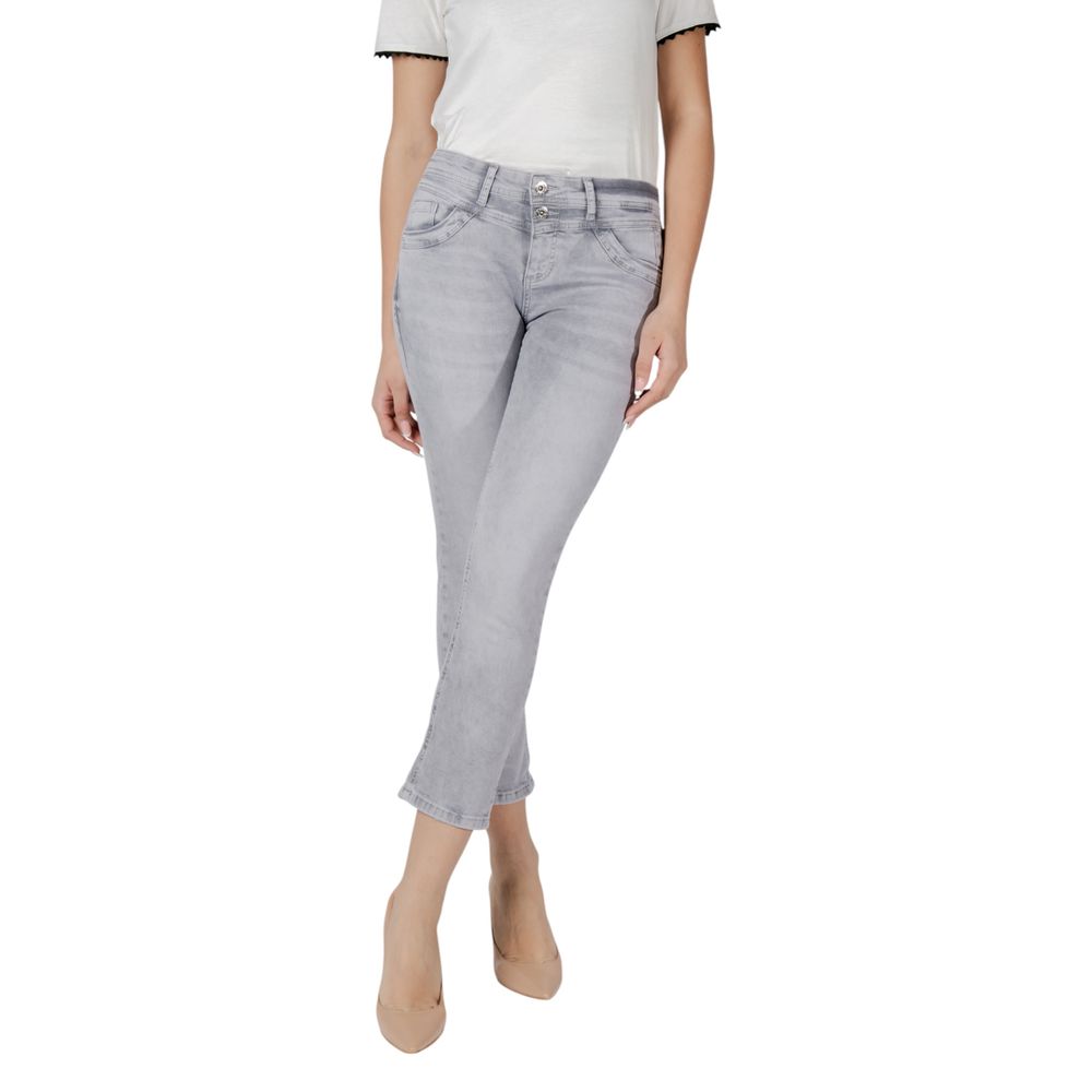 Street One Grey Skinny Jeans for Women additional view