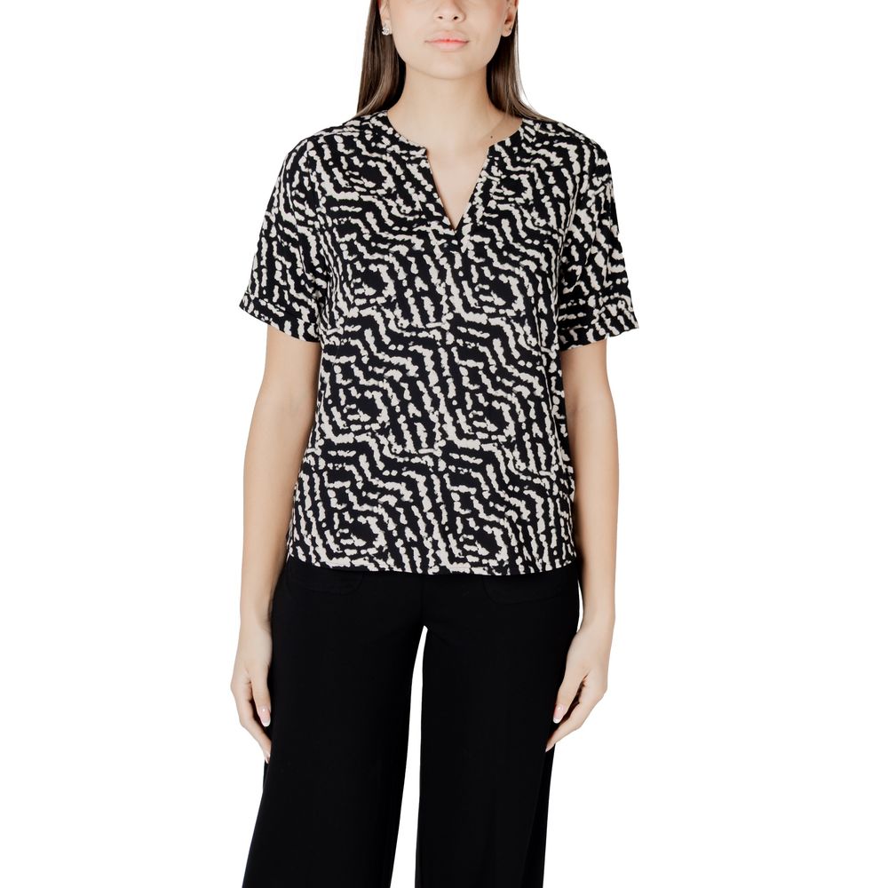 Street One Blouse Noire en Viscose