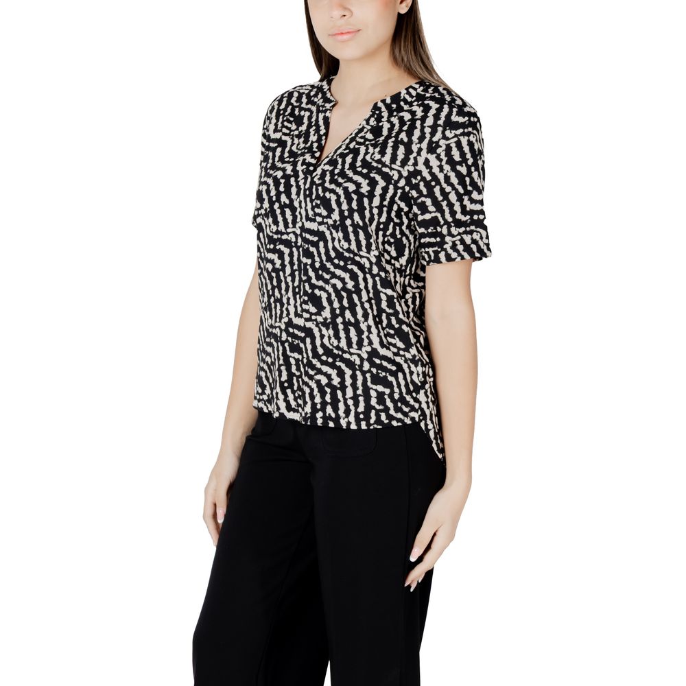 Street One Blouse Noire en Viscose