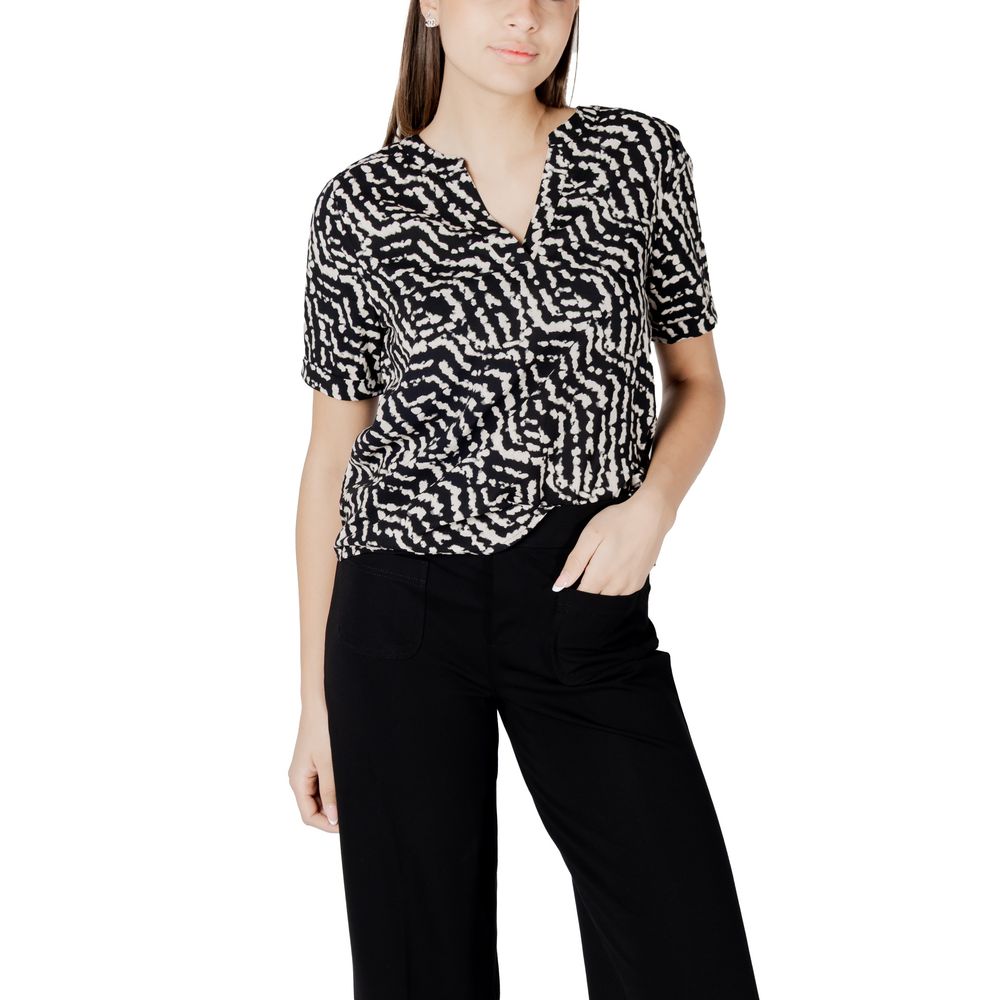 Street One Blouse Noire en Viscose