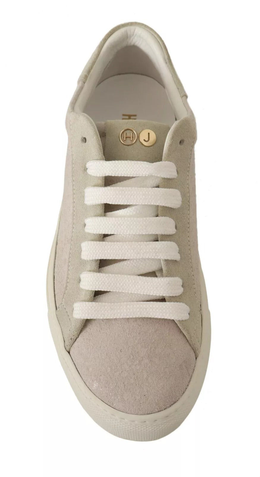HIDE & JACK White Low Top Sneakers for Women detail view