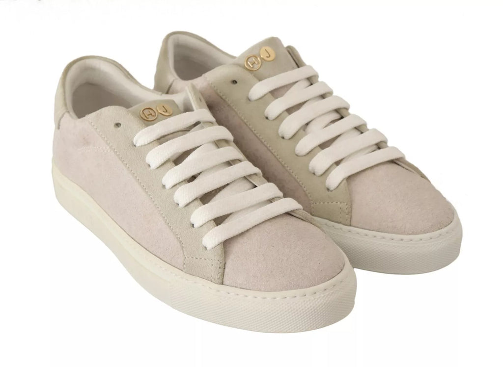 HIDE & JACK White Low Top Sneakers for Women additional view