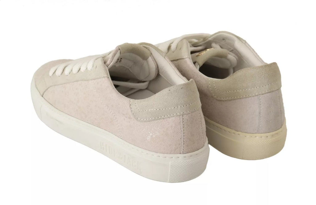 HIDE & JACK White Low Top Sneakers for Women additional view