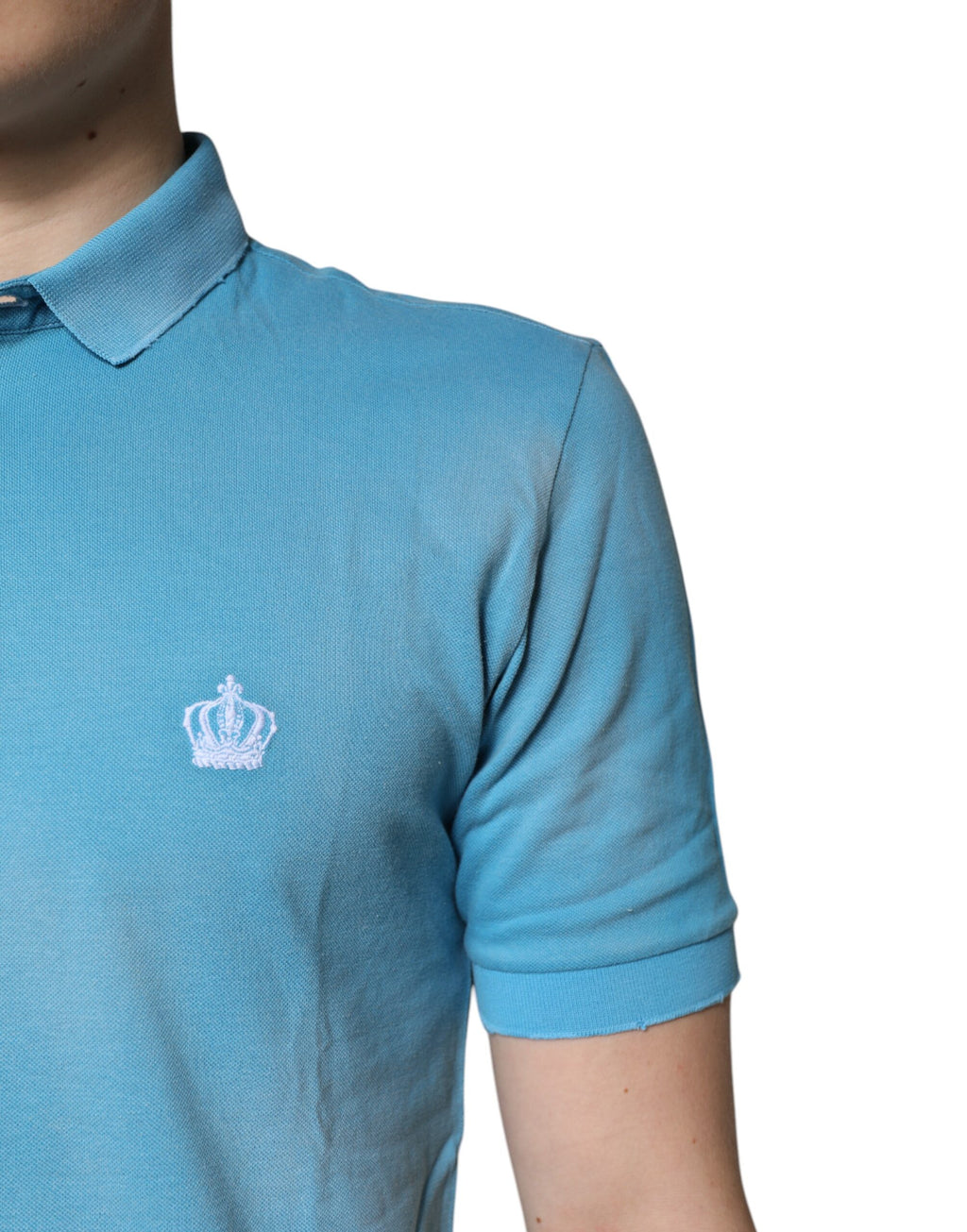 Dolce & Gabbana Blue Polo Shirt for Men additional view