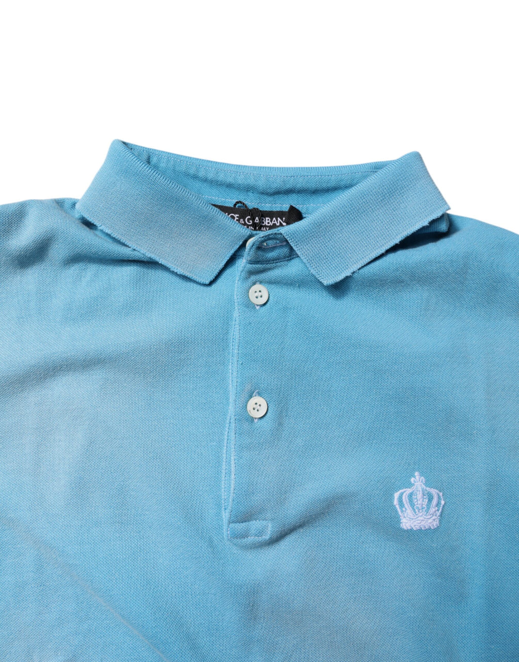 Dolce & Gabbana Blue Polo Shirt for Men additional view