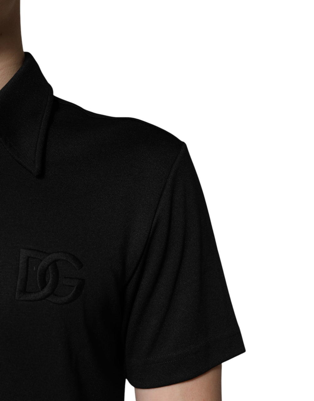 Dolce & Gabbana Black Polo Shirt for Men additional view