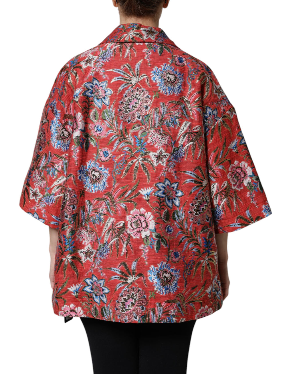 Dolce & Gabbana Red Coat for Women side view