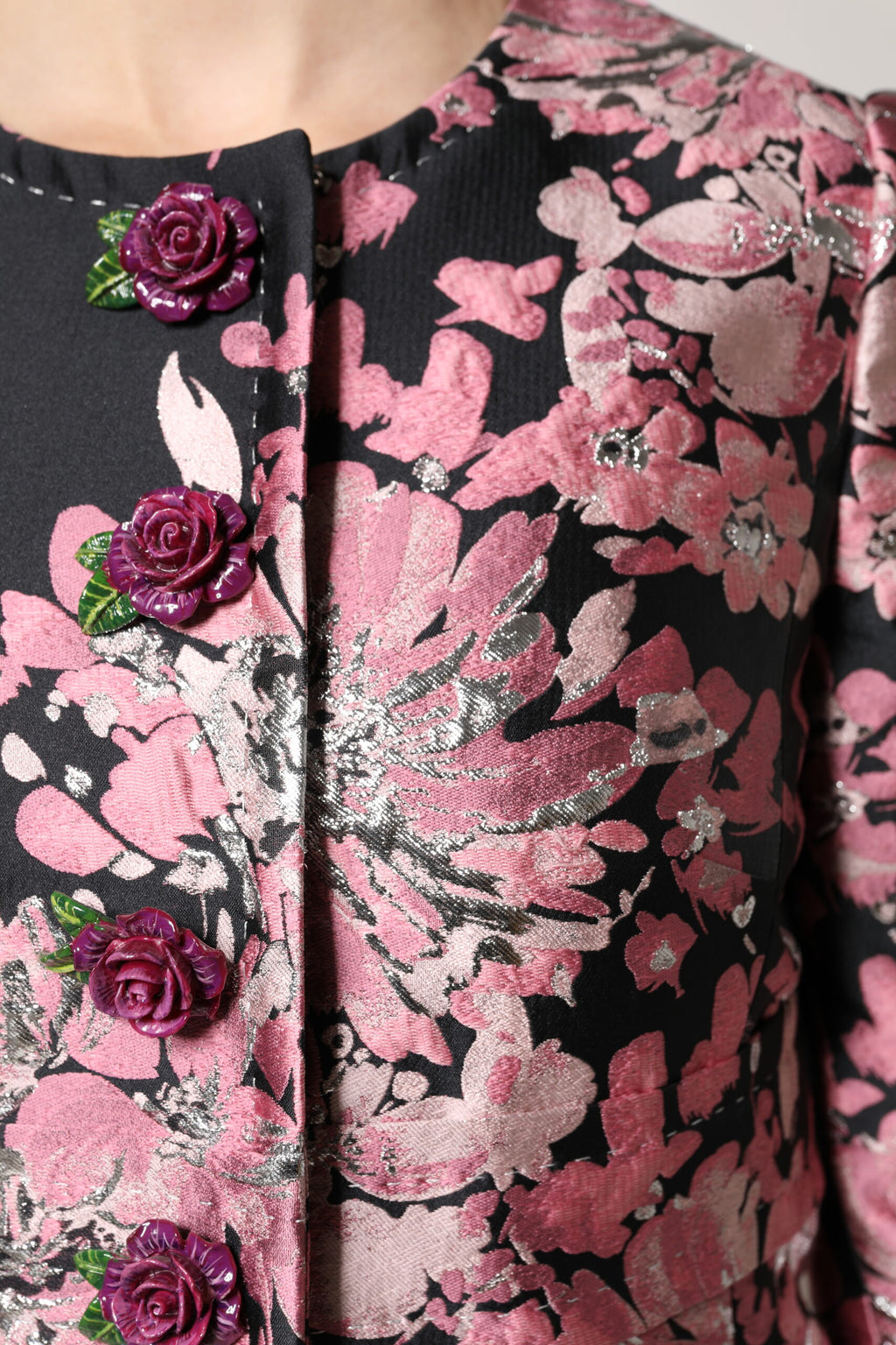 Dolce & Gabbana Pink Trench Coats for Women additional view