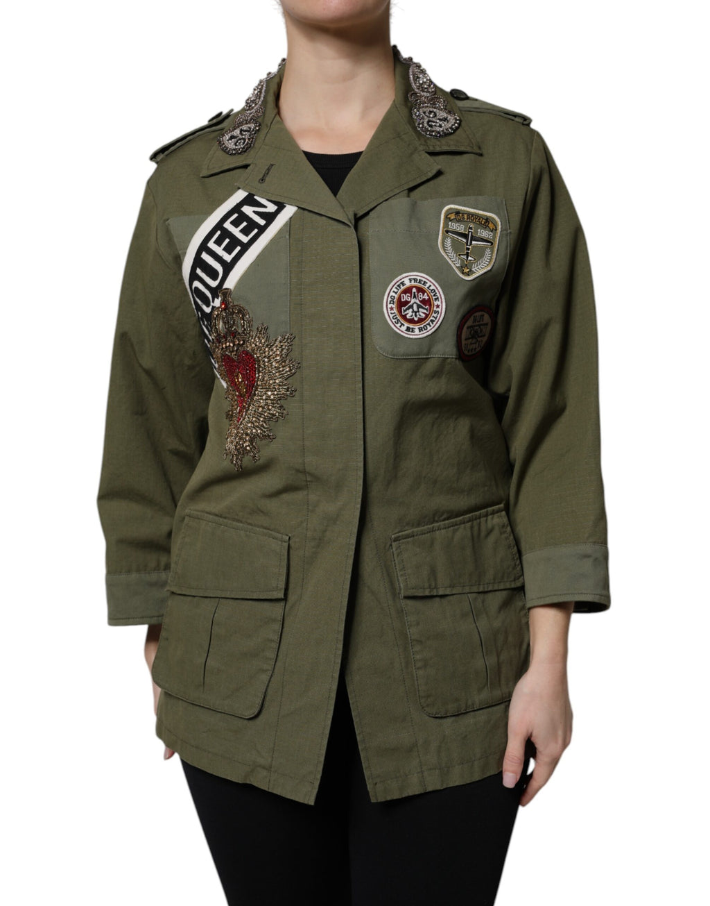 Dolce & Gabbana Green Shell Jacket for Women alternate view