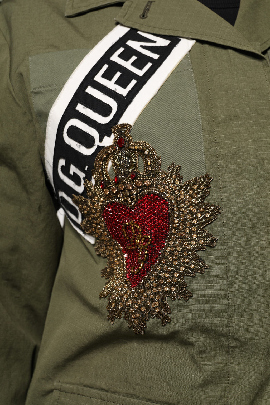 Dolce & Gabbana Green Shell Jacket for Women additional view