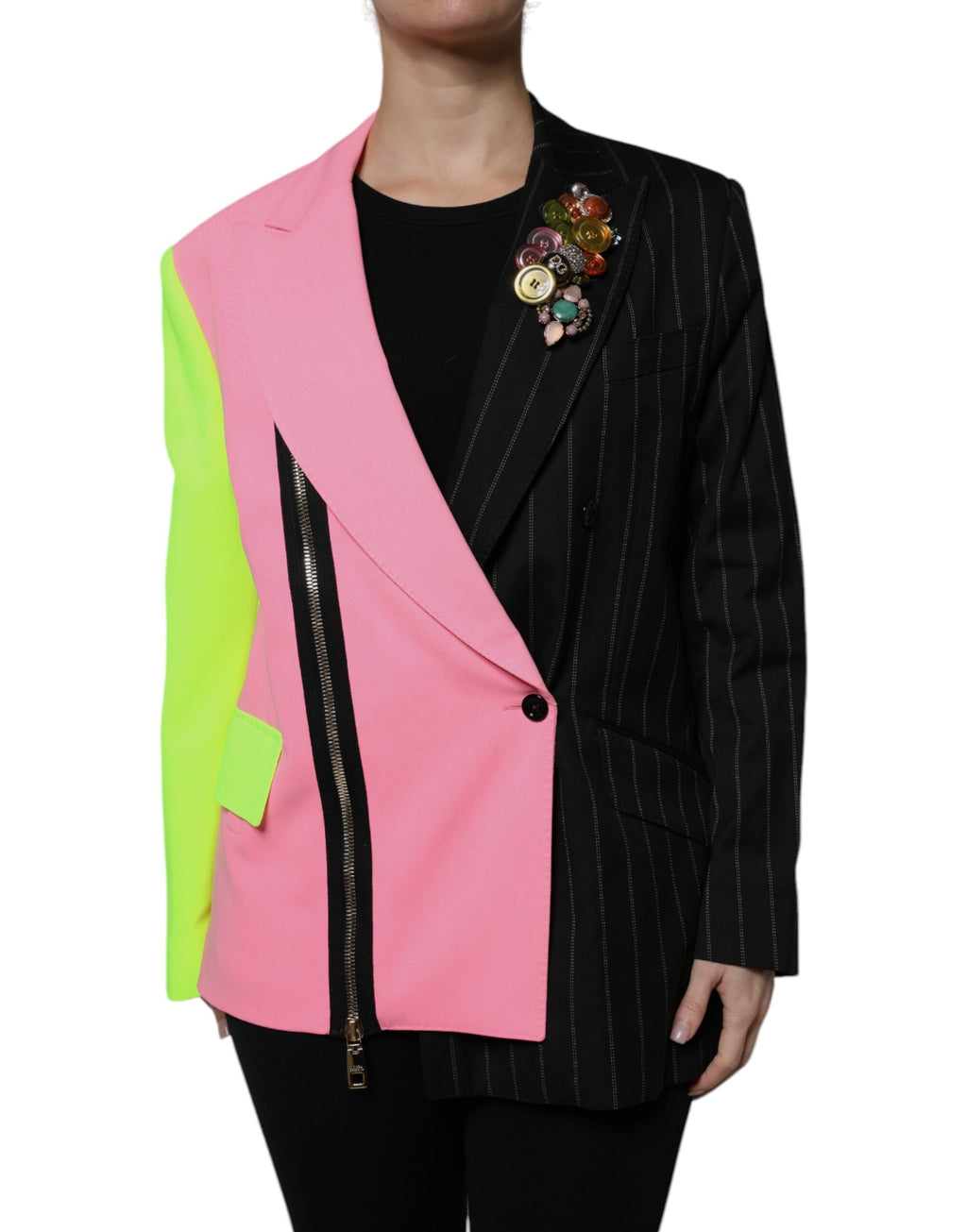 Dolce & Gabbana Multicolor Coat for Women