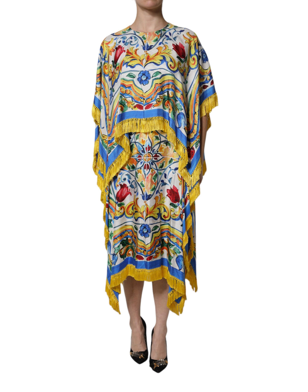 Dolce & Gabbana Multicolor Long Dress for Women alternate view