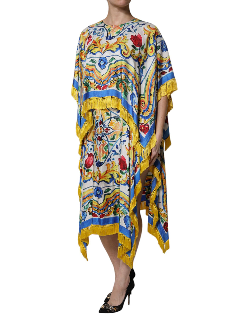 Dolce & Gabbana Multicolor Long Dress for Women detail view