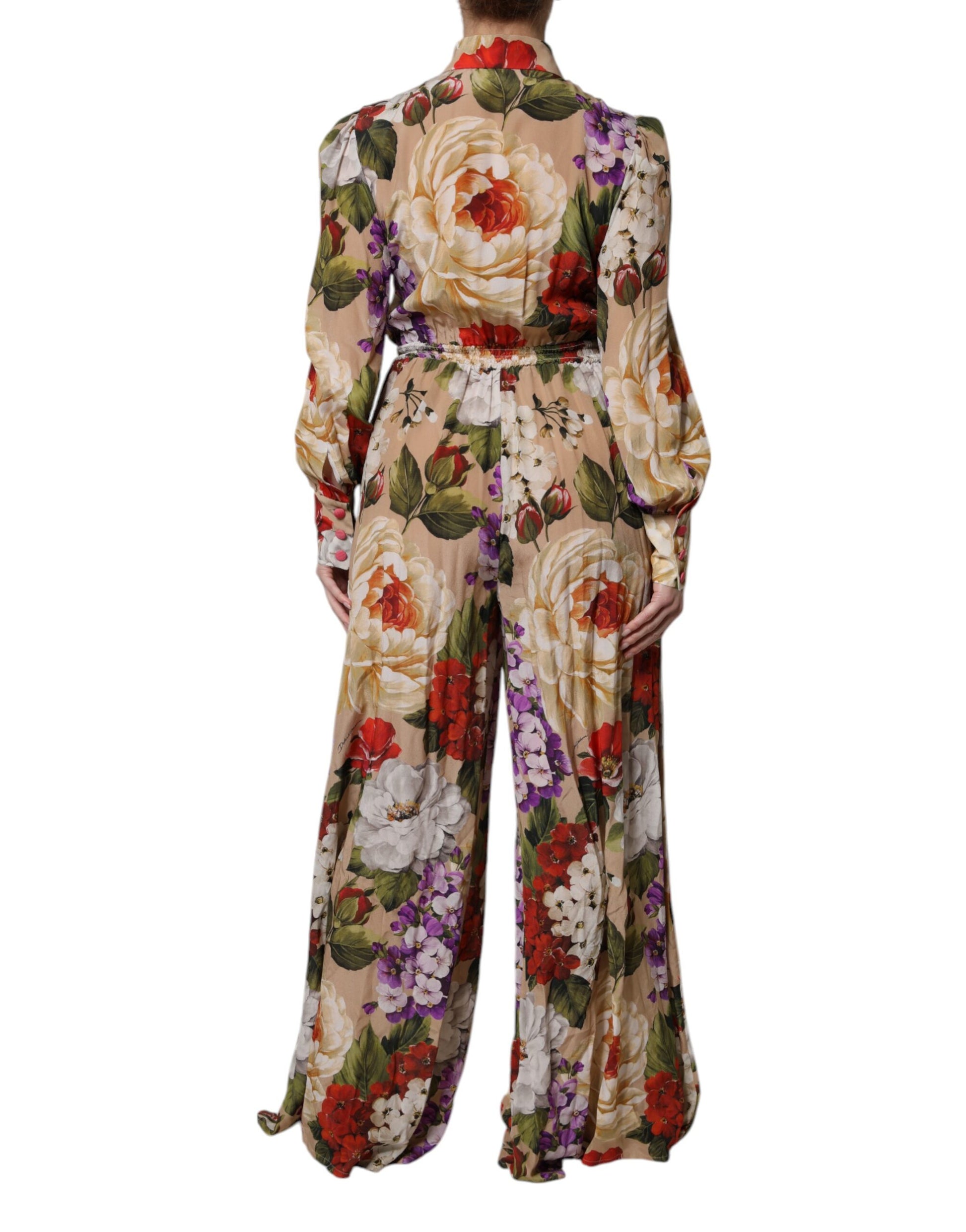 Dolce & Gabbana Multicolor Jumpsuits for Women side view