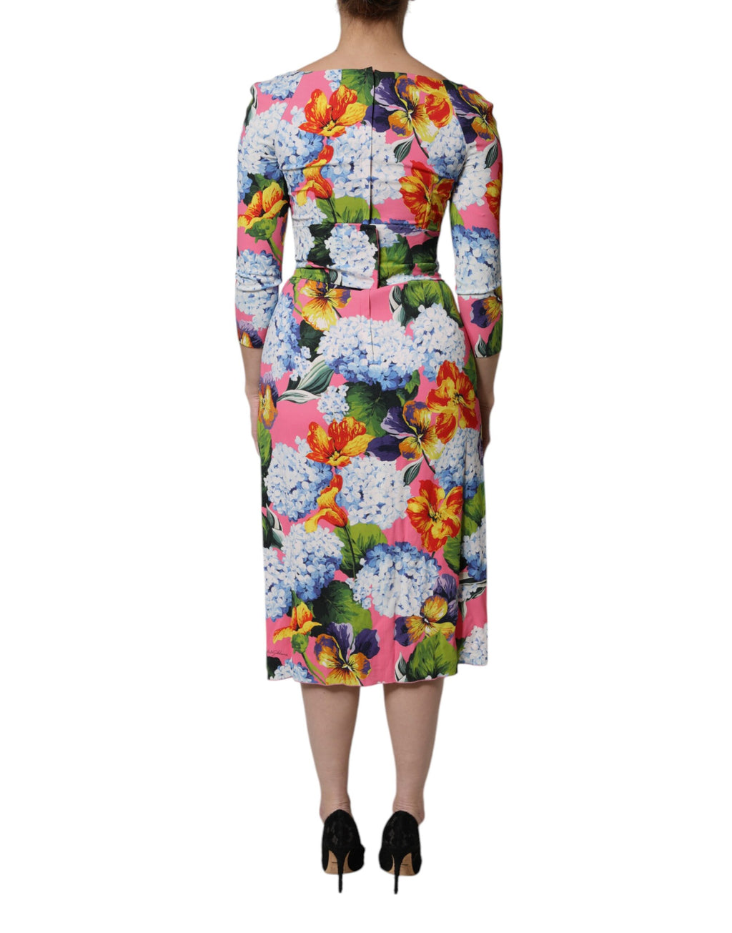 Dolce & Gabbana Multicolor Midi Dress for Women side view